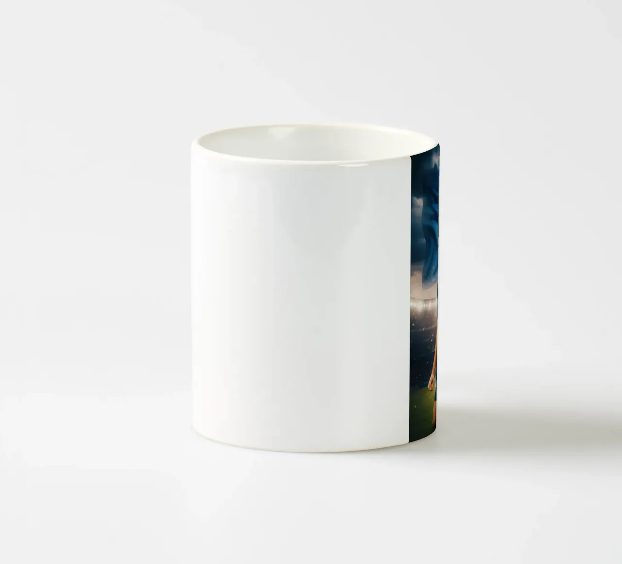 Scivolone della vittoria di Kylian Mbappe tazza in ceramica da Lembayung art