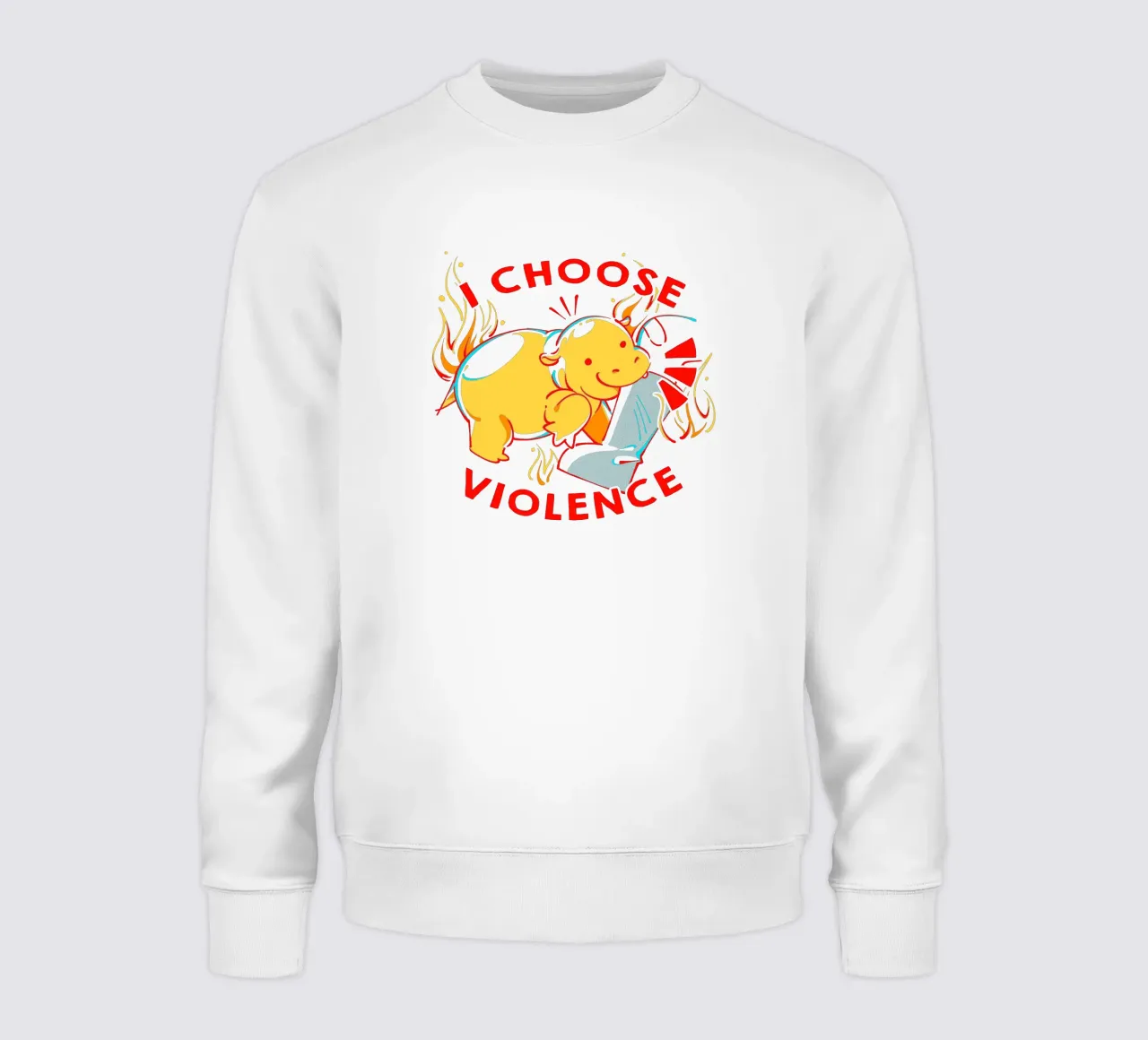 Scelgo la violenza Moo Deng felpa da Tobe Fonseca