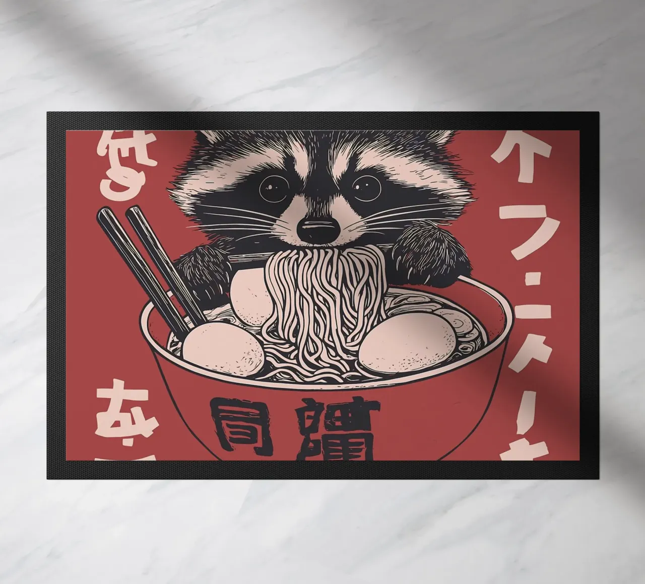 Ramen di procione zerbino da Danielle Murray