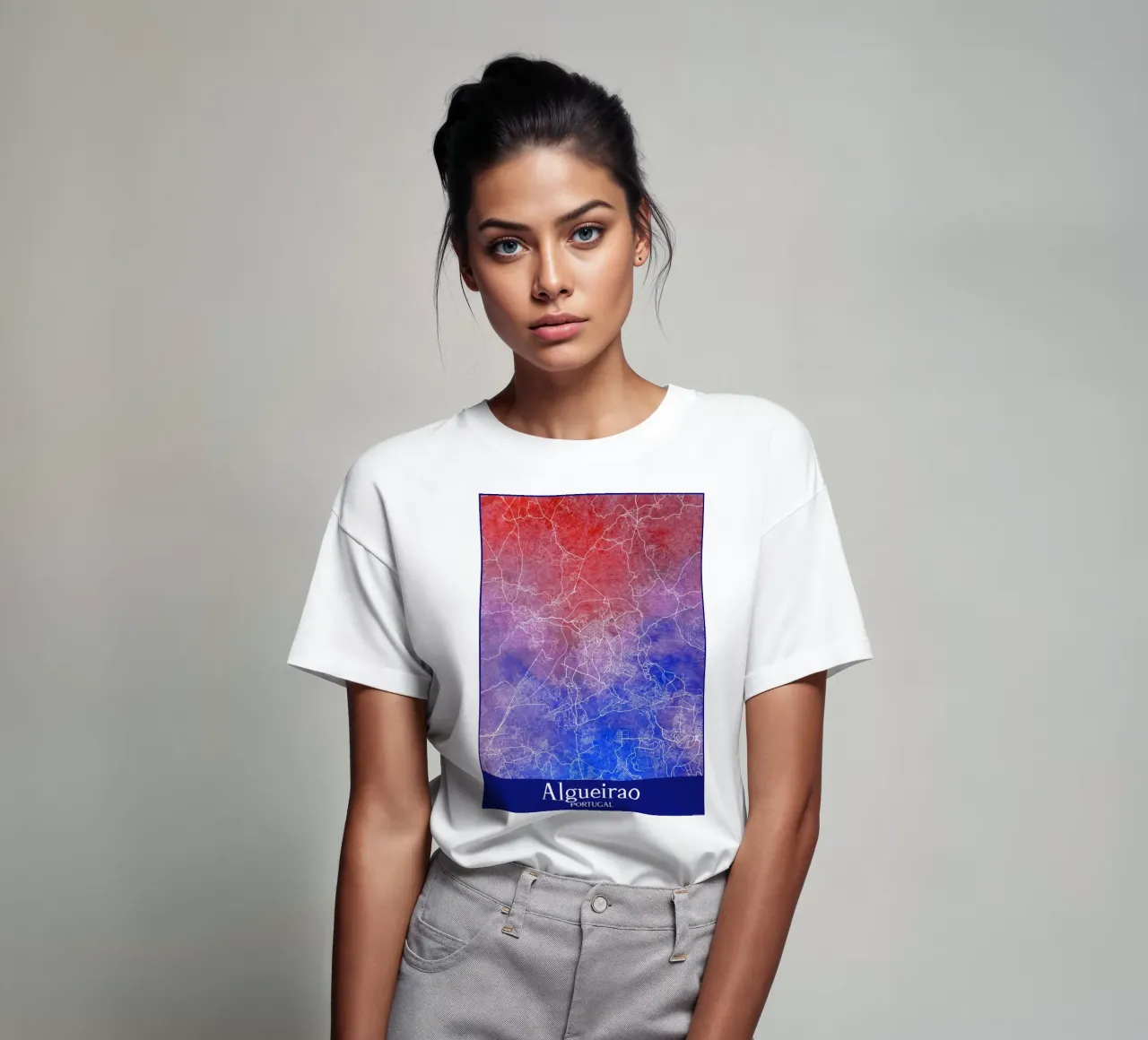Algueirao PORTUGAL t-shirt da WorldPrint