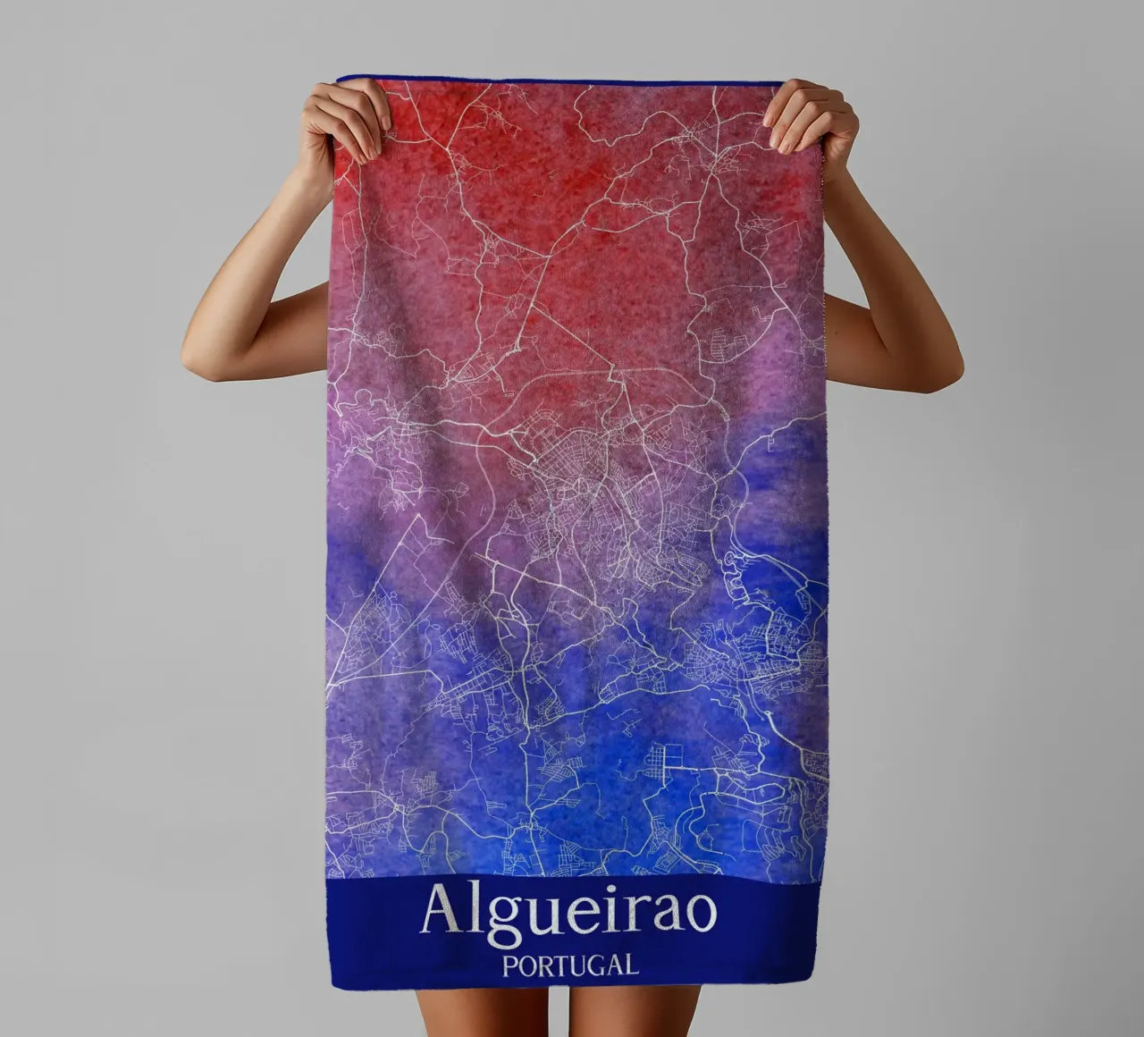 Algueirao PORTUGAL asciugamano da bagno da WorldPrint