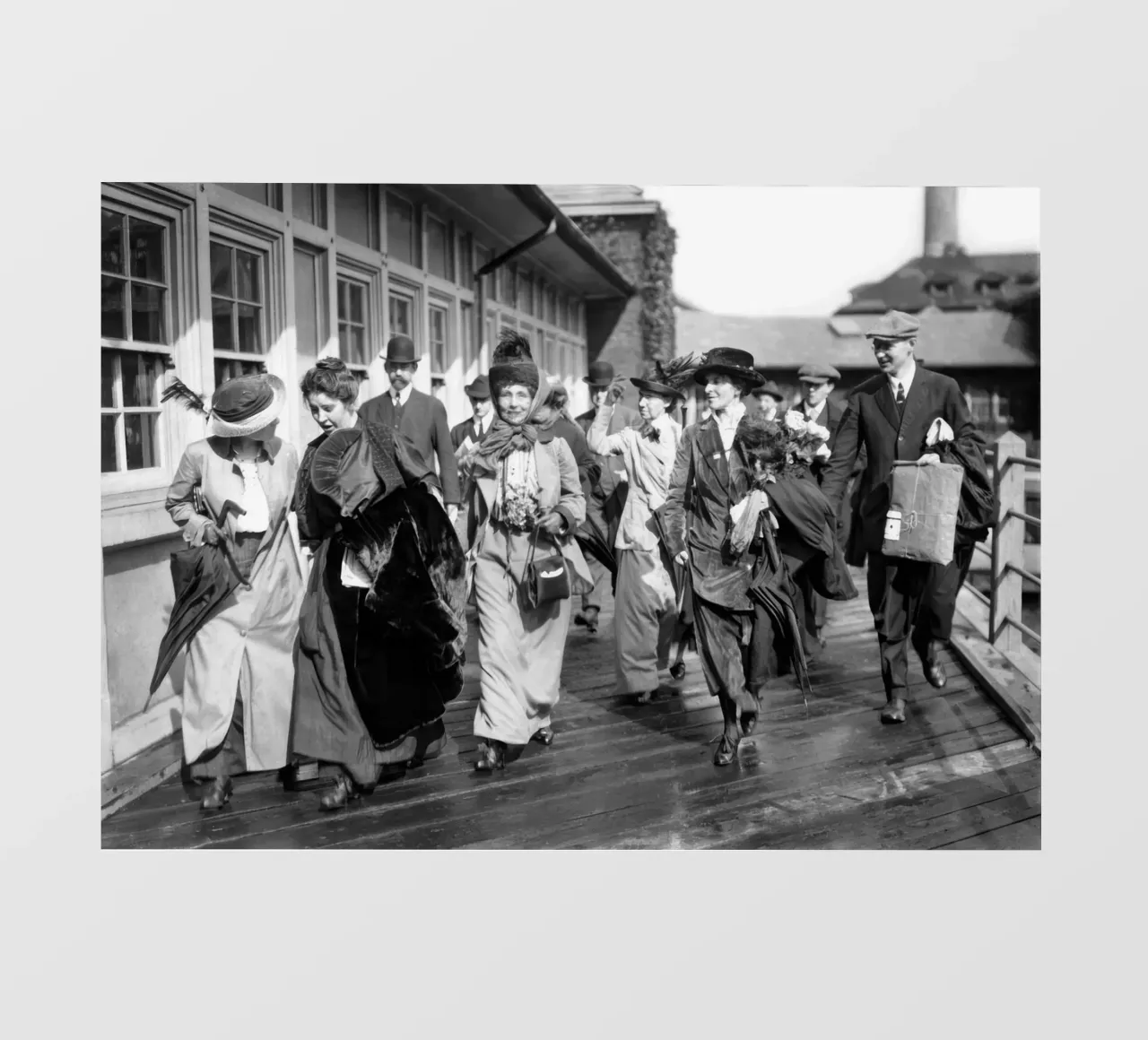 Emmeline Pankhurst - la Suffragetta inglese (1913) telo in pvc da vintgeseyn