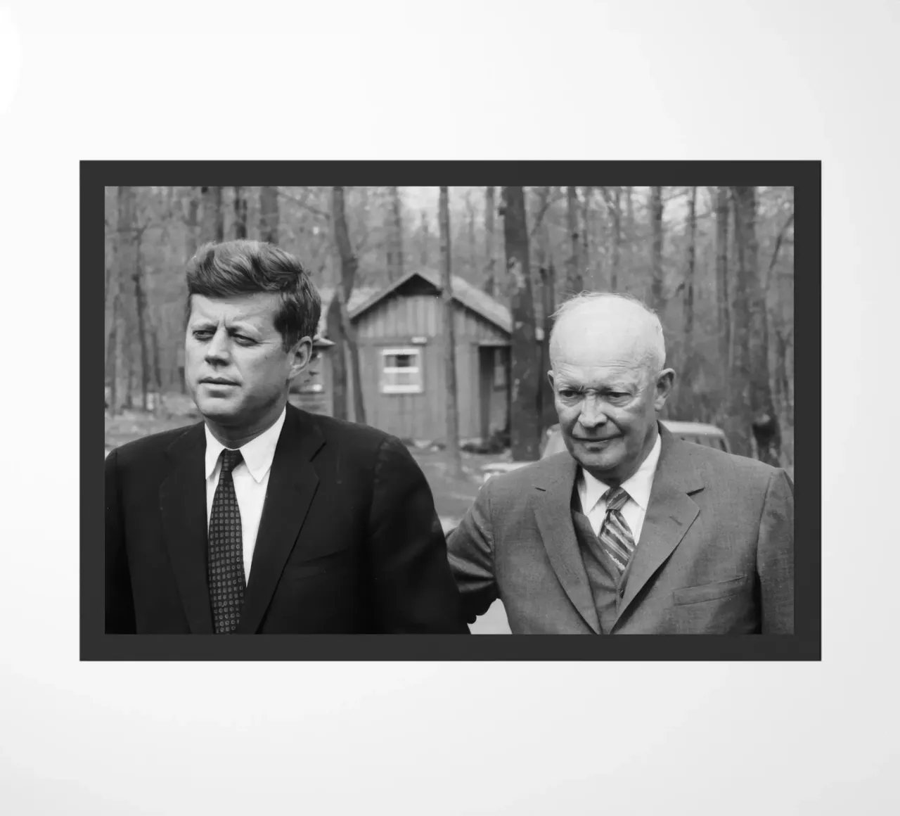 Kennedy e Eisenhower zerbino da vintgeseyn