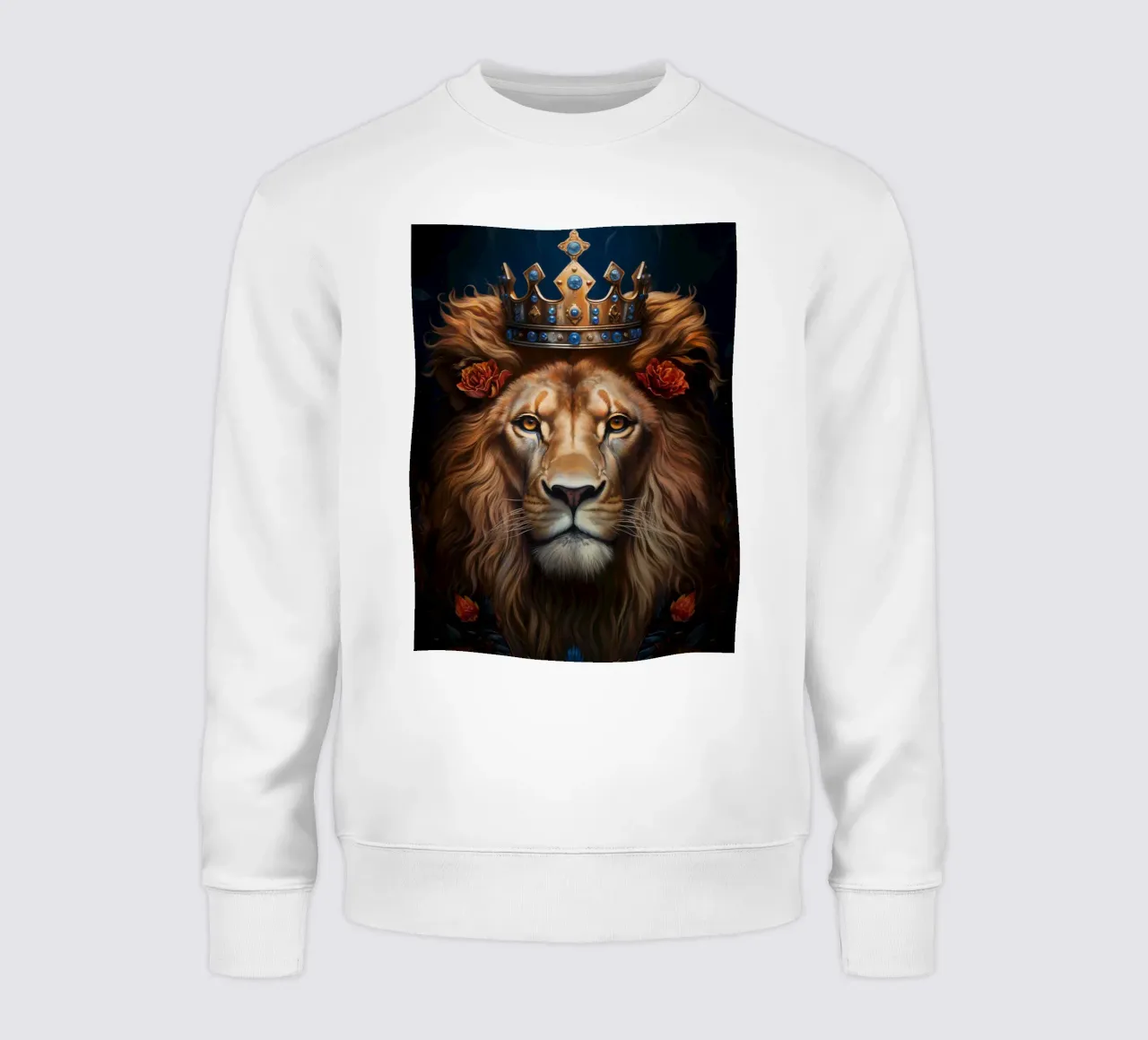 Lion King Crown sweatshirt by Mateo