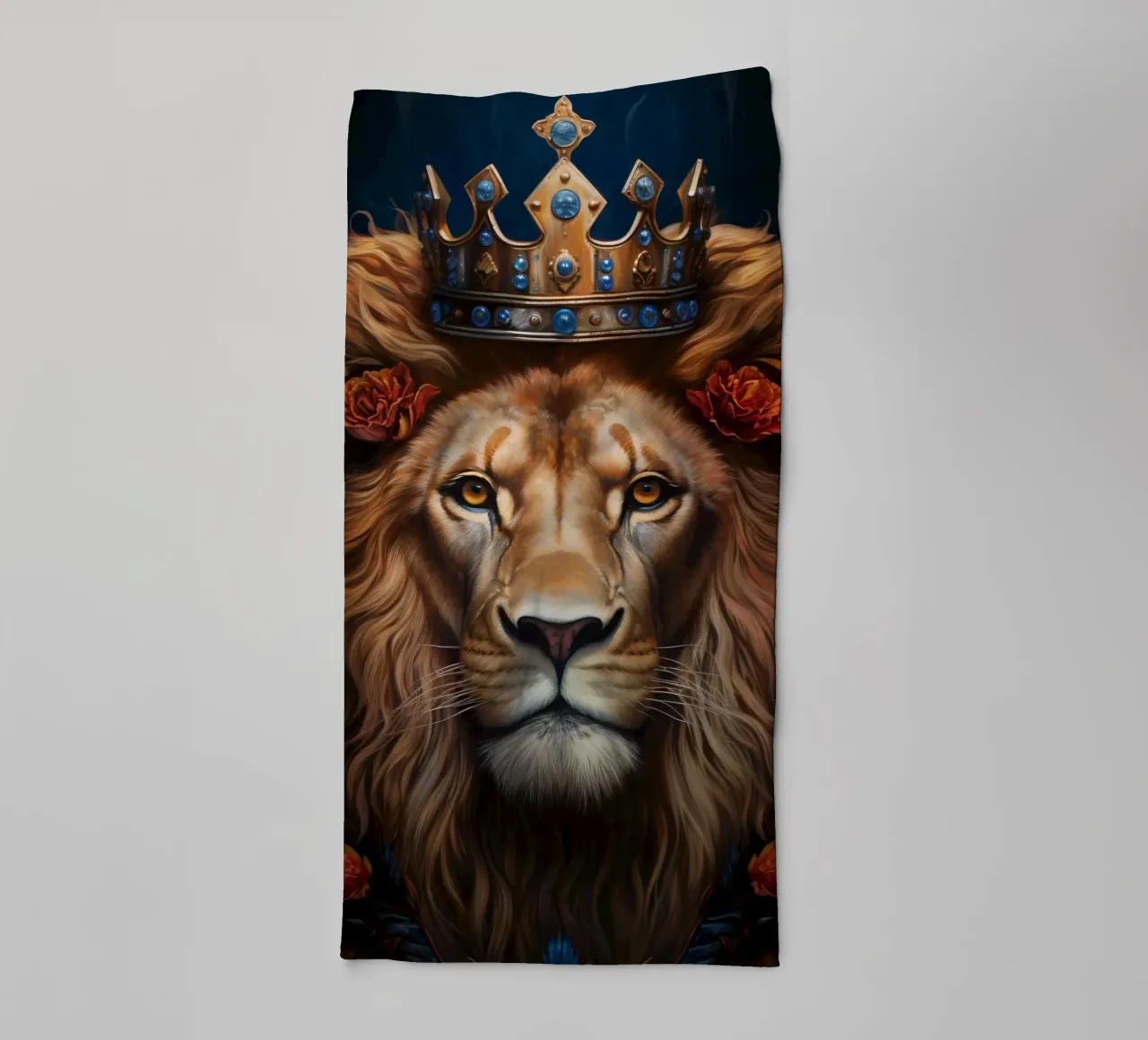 König der Löwen Krone Handtuch von Mateo