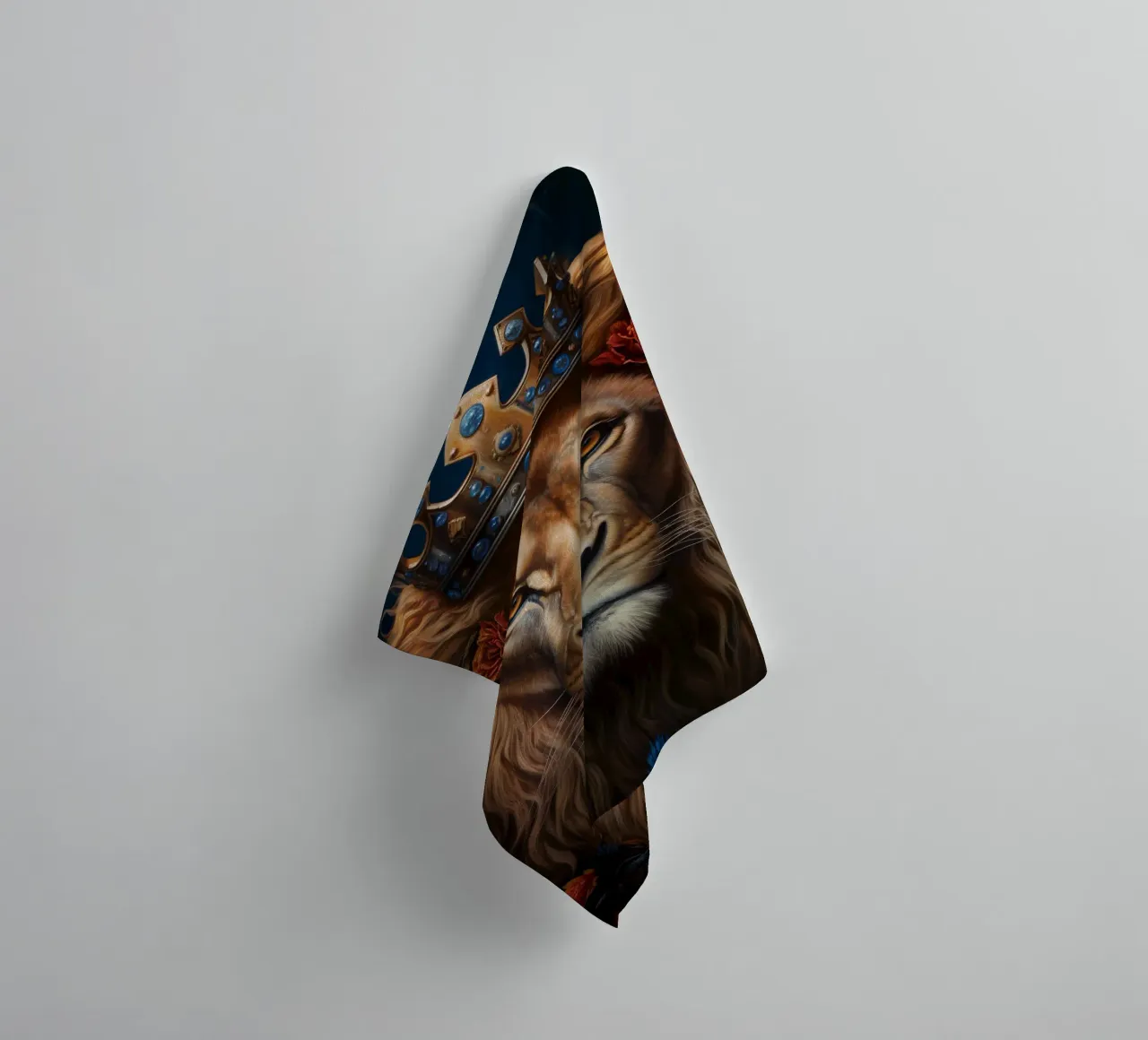 König der Löwen Krone Handtuch von Mateo