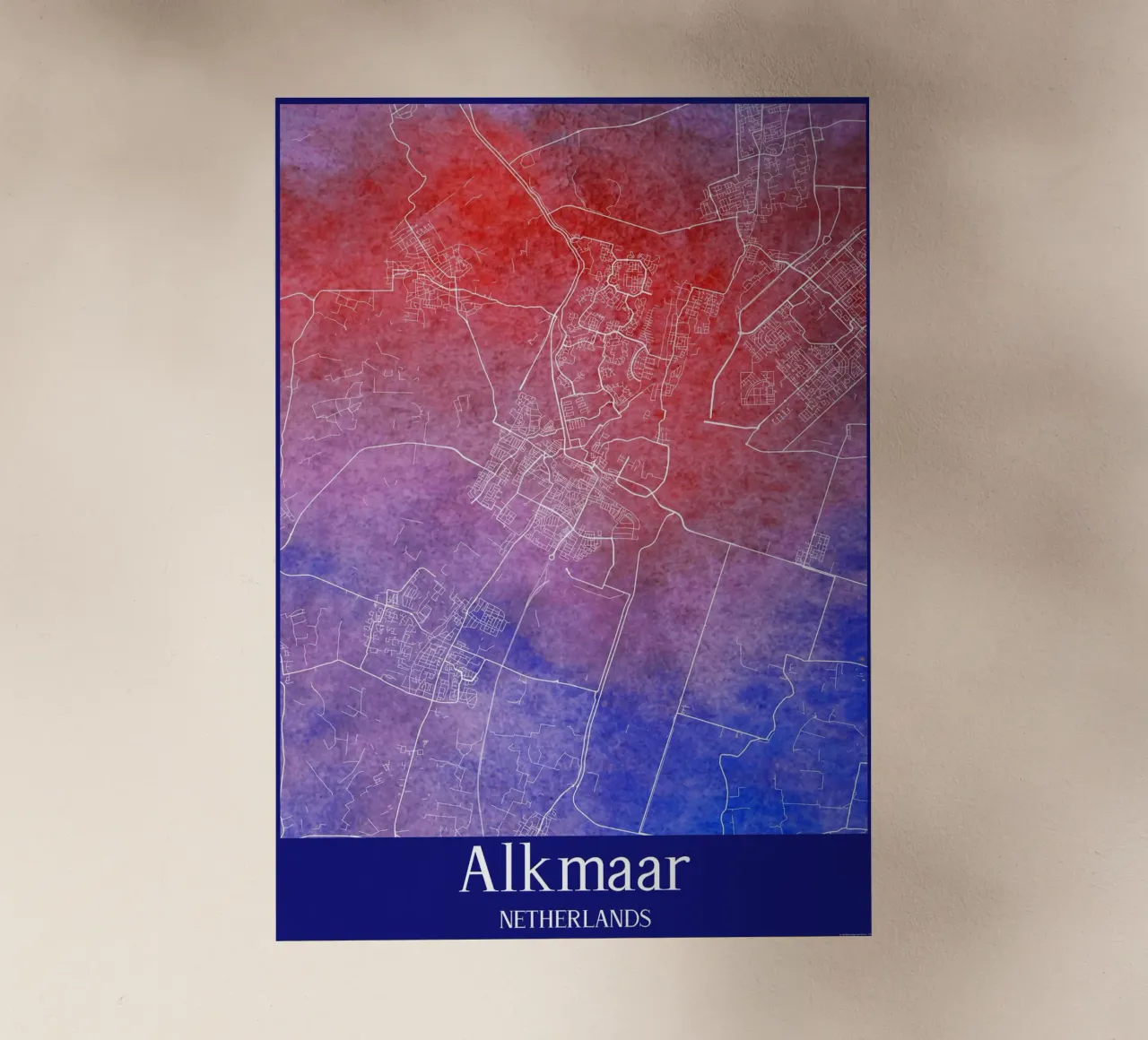 Alkmaar NETHERLANDS pellicola backlit da WorldPrint
