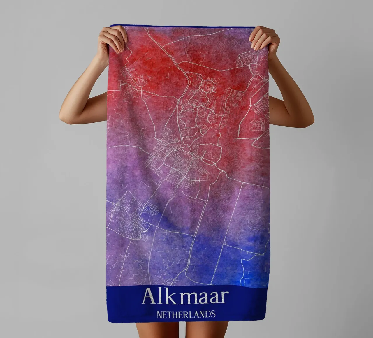 Alkmaar NETHERLANDS asciugamano da bagno da WorldPrint
