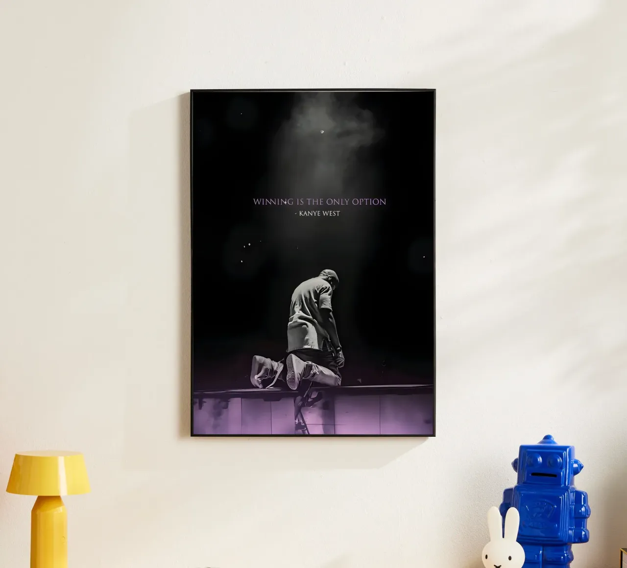 Kanye West alluminio dibond da Type & Tape