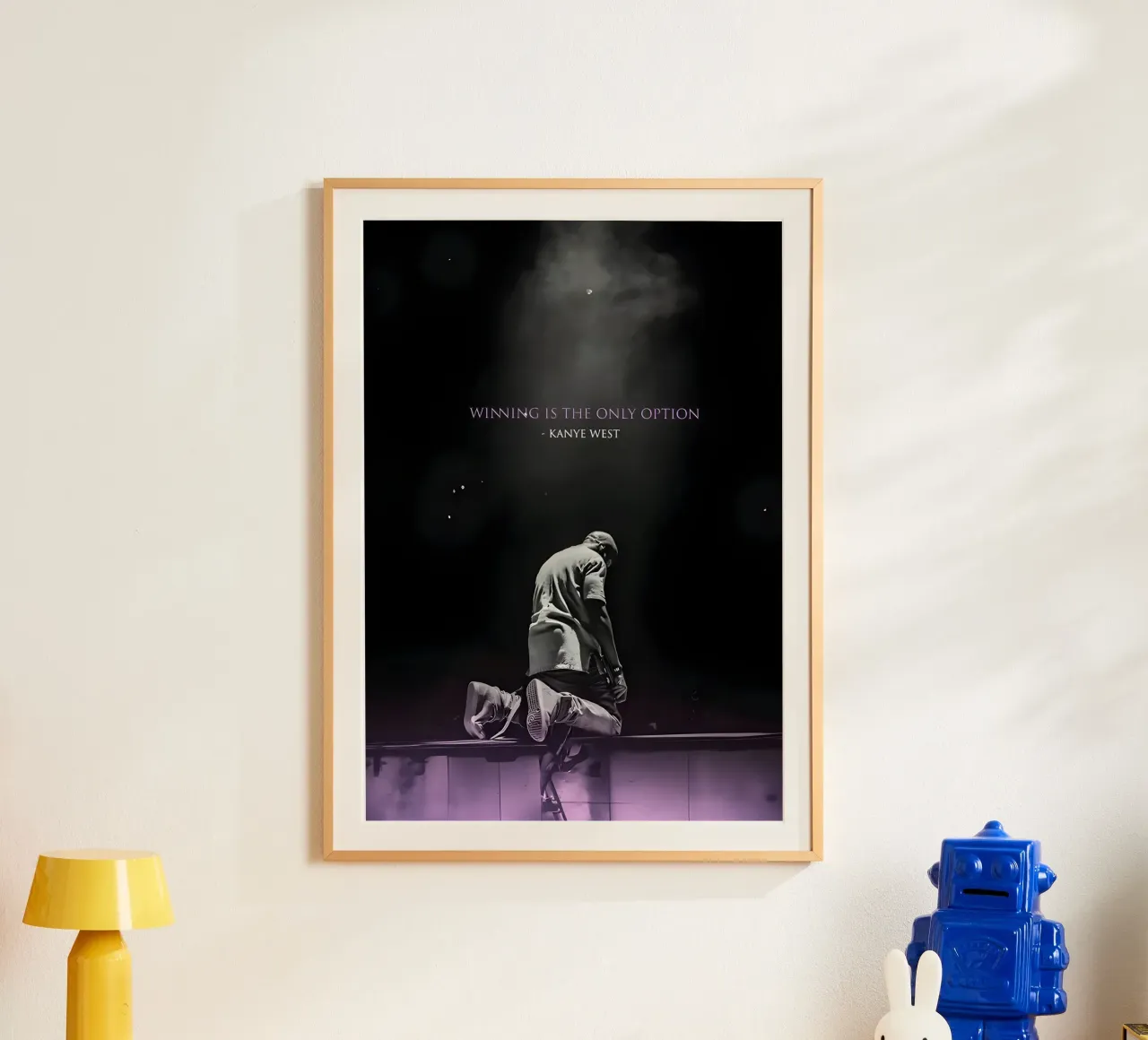 Kanye West carta hahnemühle da Type & Tape