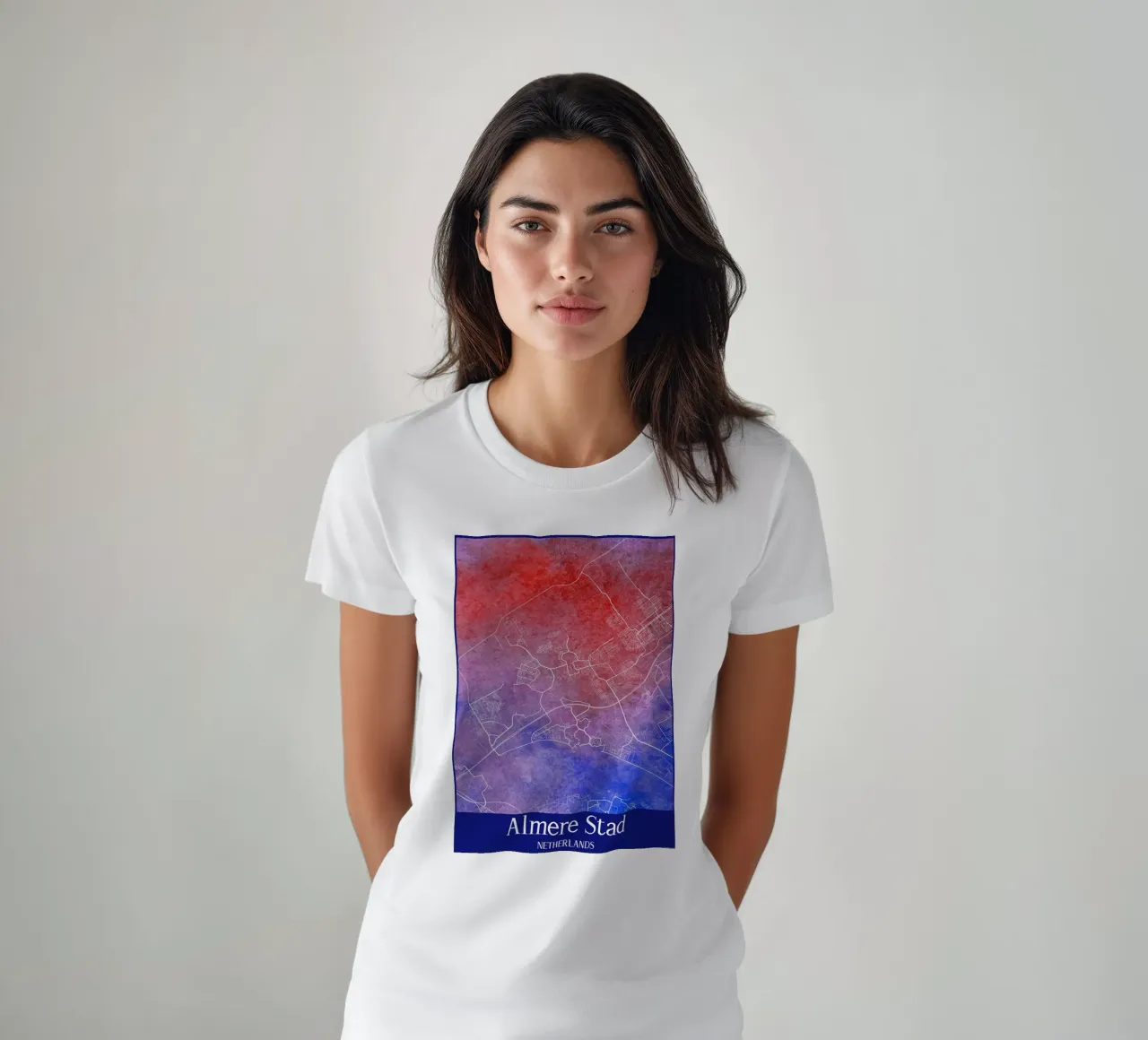 Almere Stad NETHERLANDS t-shirt da WorldPrint