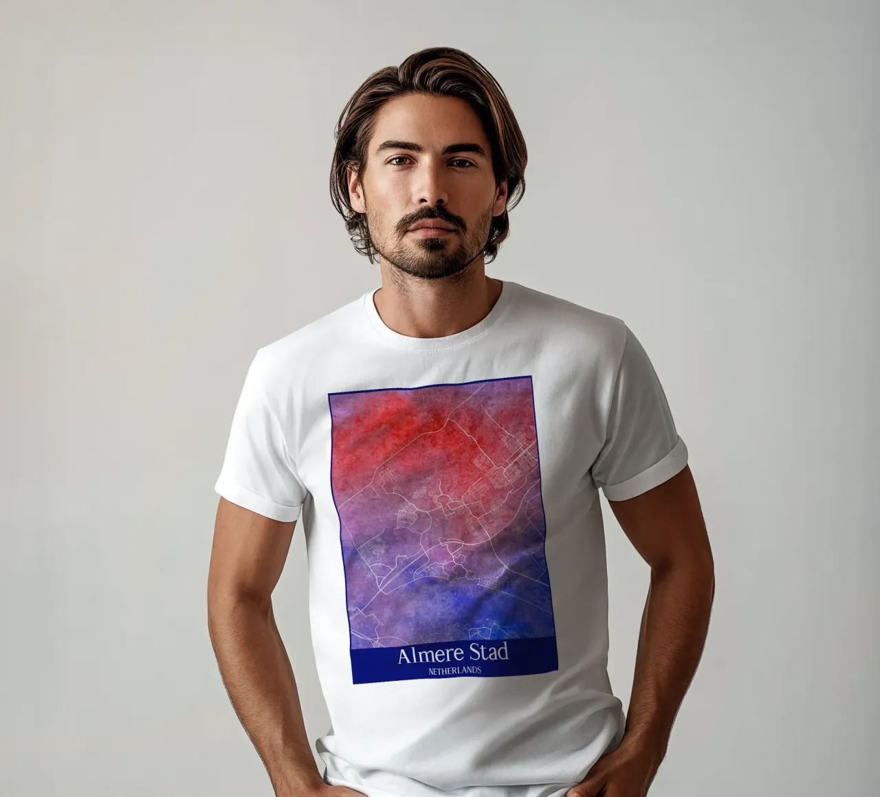 Almere Stad NETHERLANDS t-shirt da WorldPrint