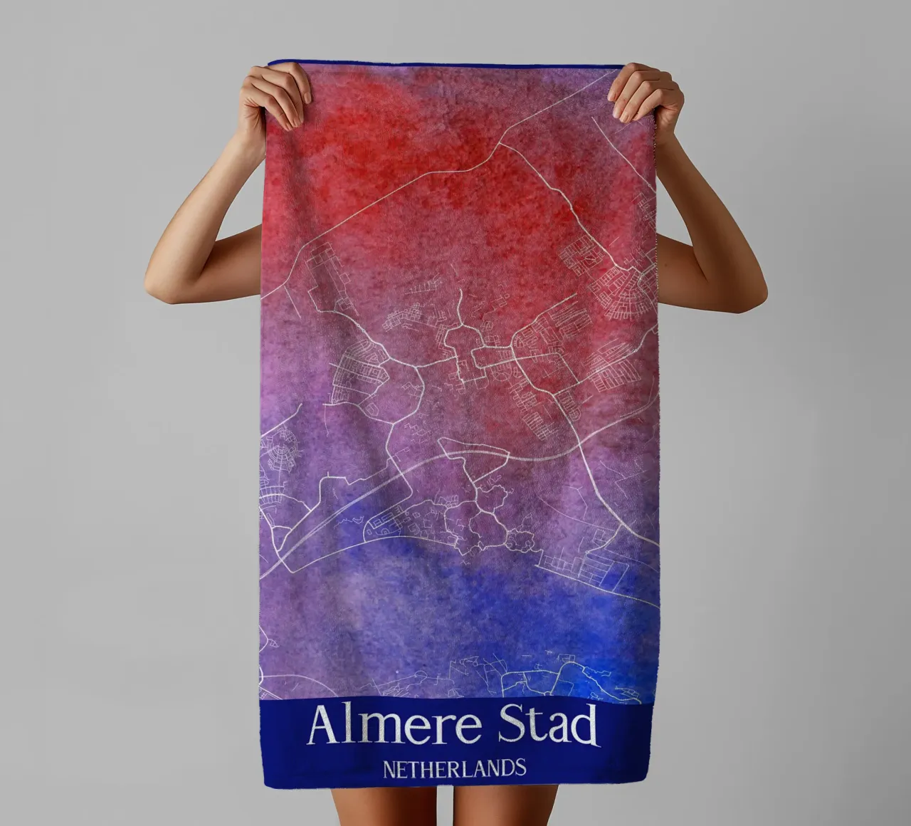 Almere Stad NETHERLANDS asciugamano da bagno da WorldPrint