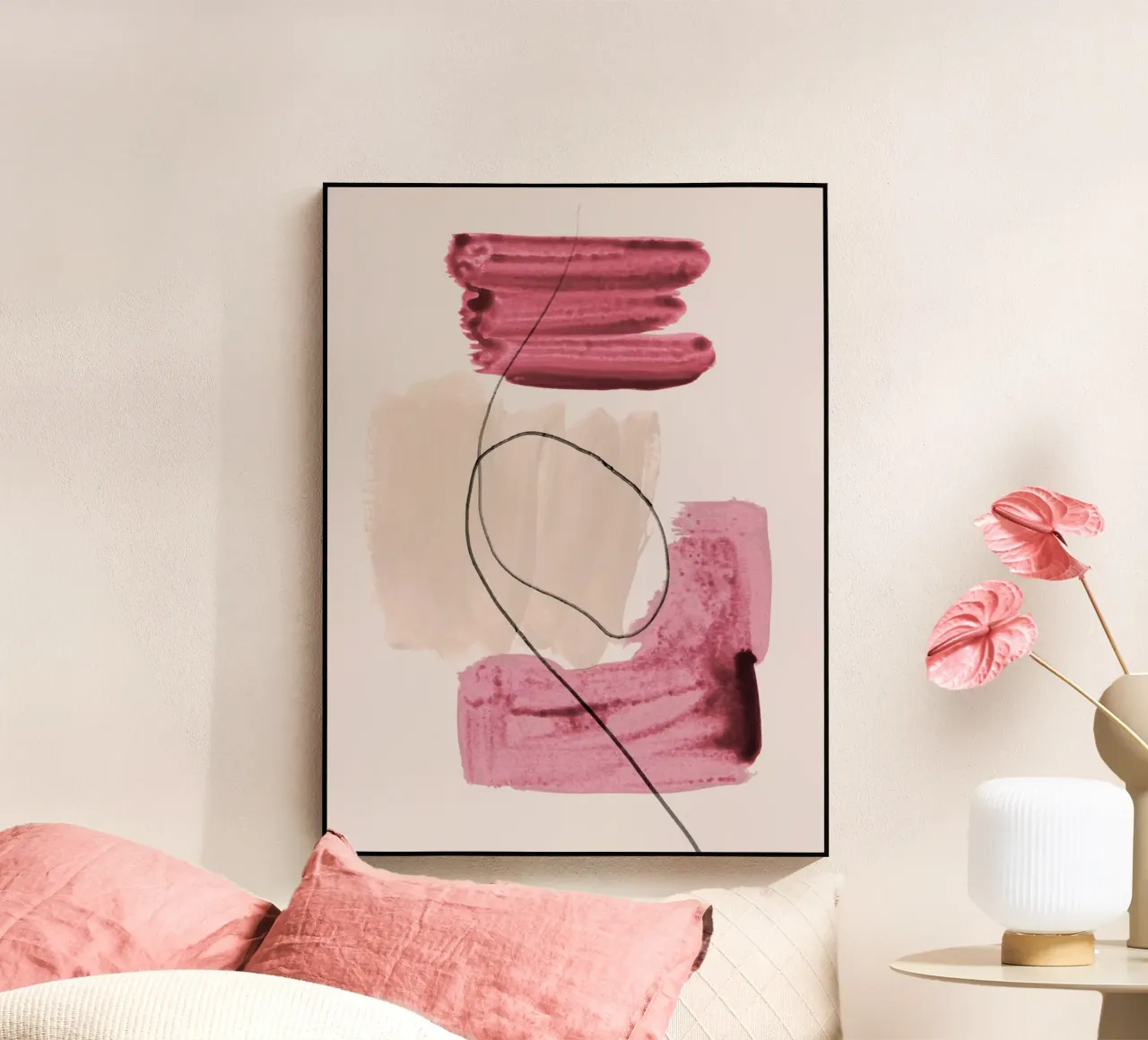 abstract lines and shapes no. 1 plexiglass da IRIS LEHNHARDT FINE ART