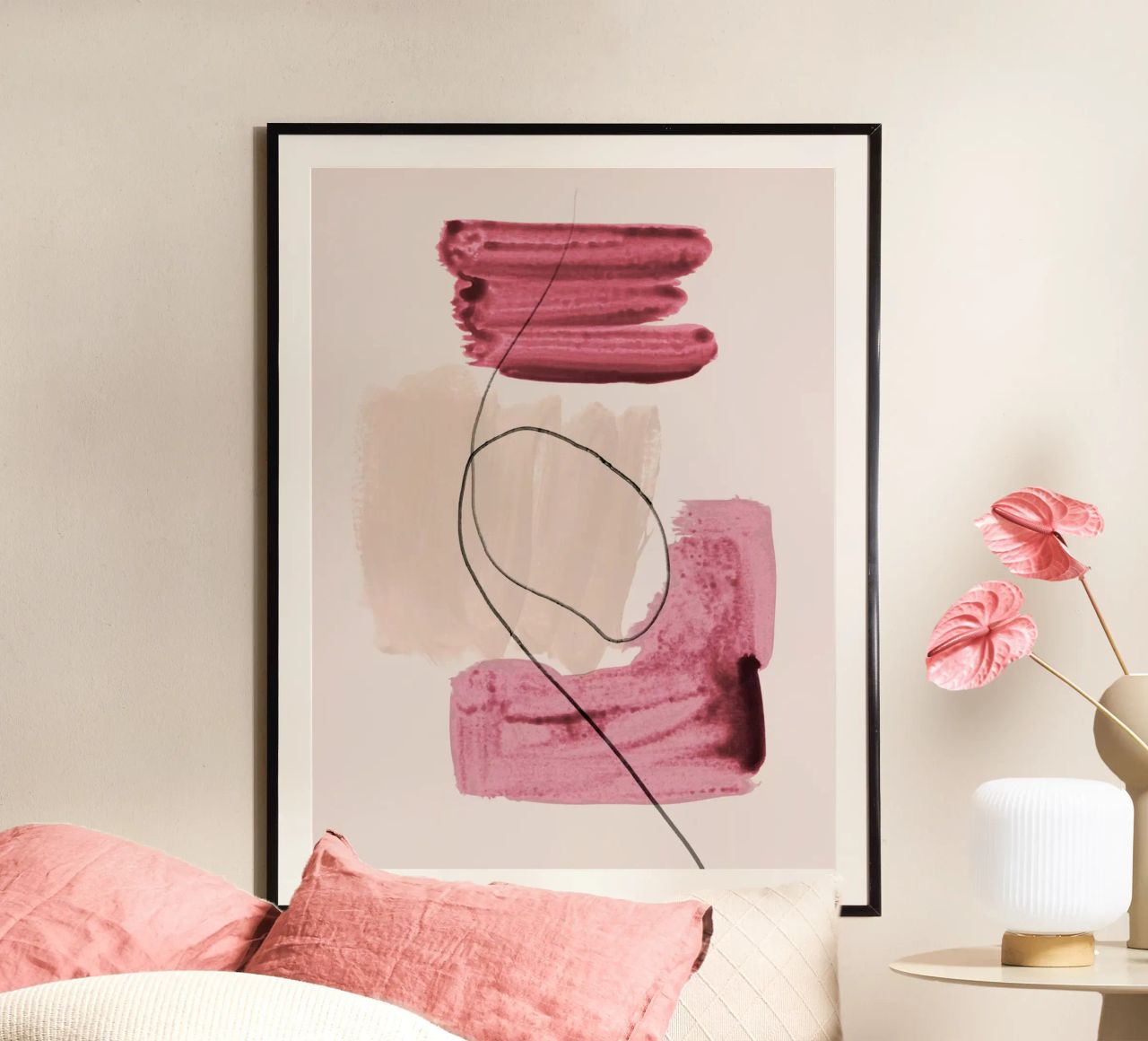 abstract lines and shapes no. 1 carta hahnemühle da IRIS LEHNHARDT FINE ART