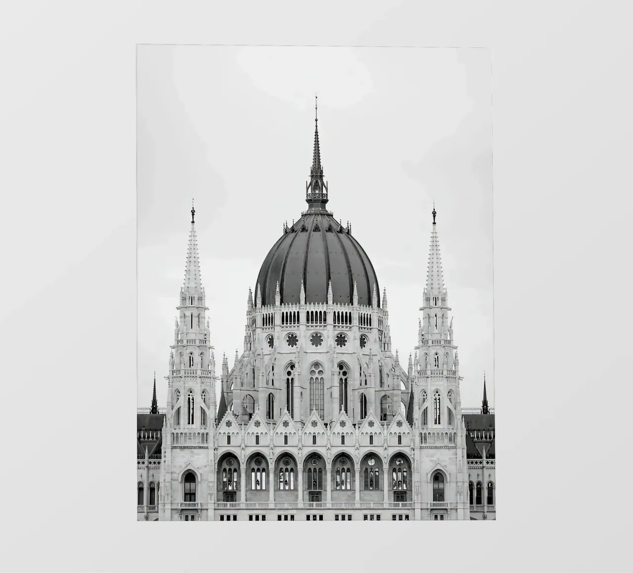 Parlamento di Budapest telo in pvc da Osbaldoart