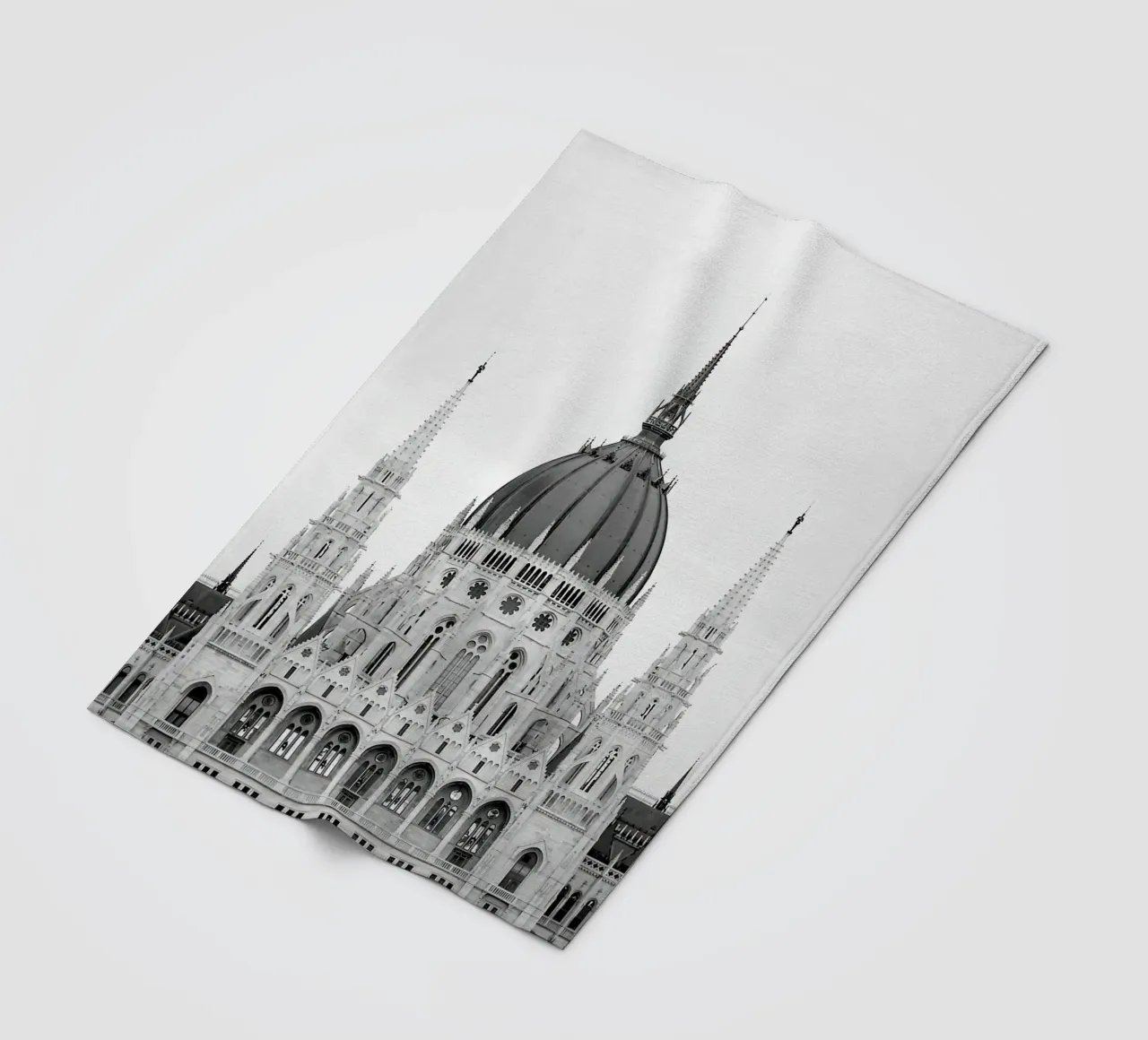 Parlamento di Budapest coperta in pile da Osbaldoart