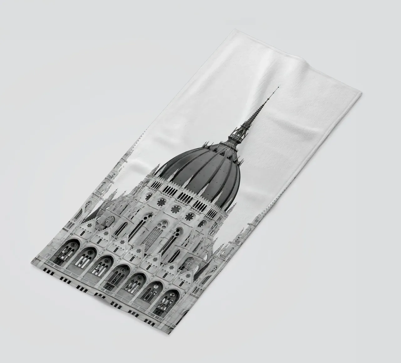 Parlamento di Budapest telo mare da Osbaldoart