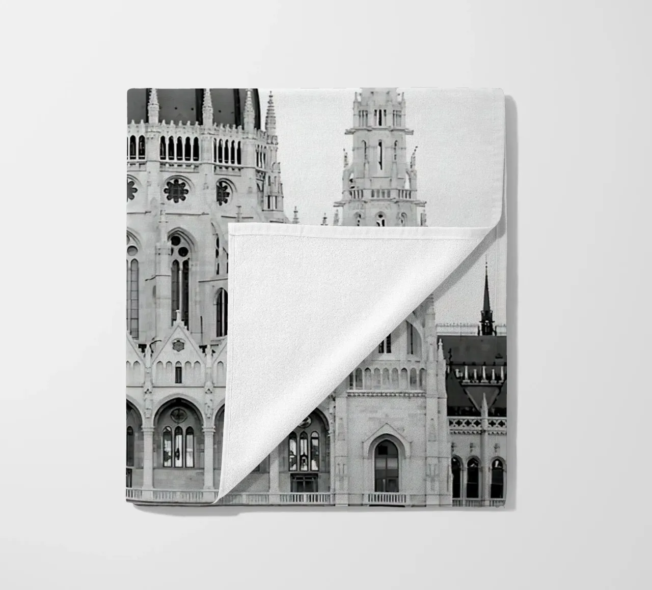 Parlamento di Budapest telo mare da Osbaldoart
