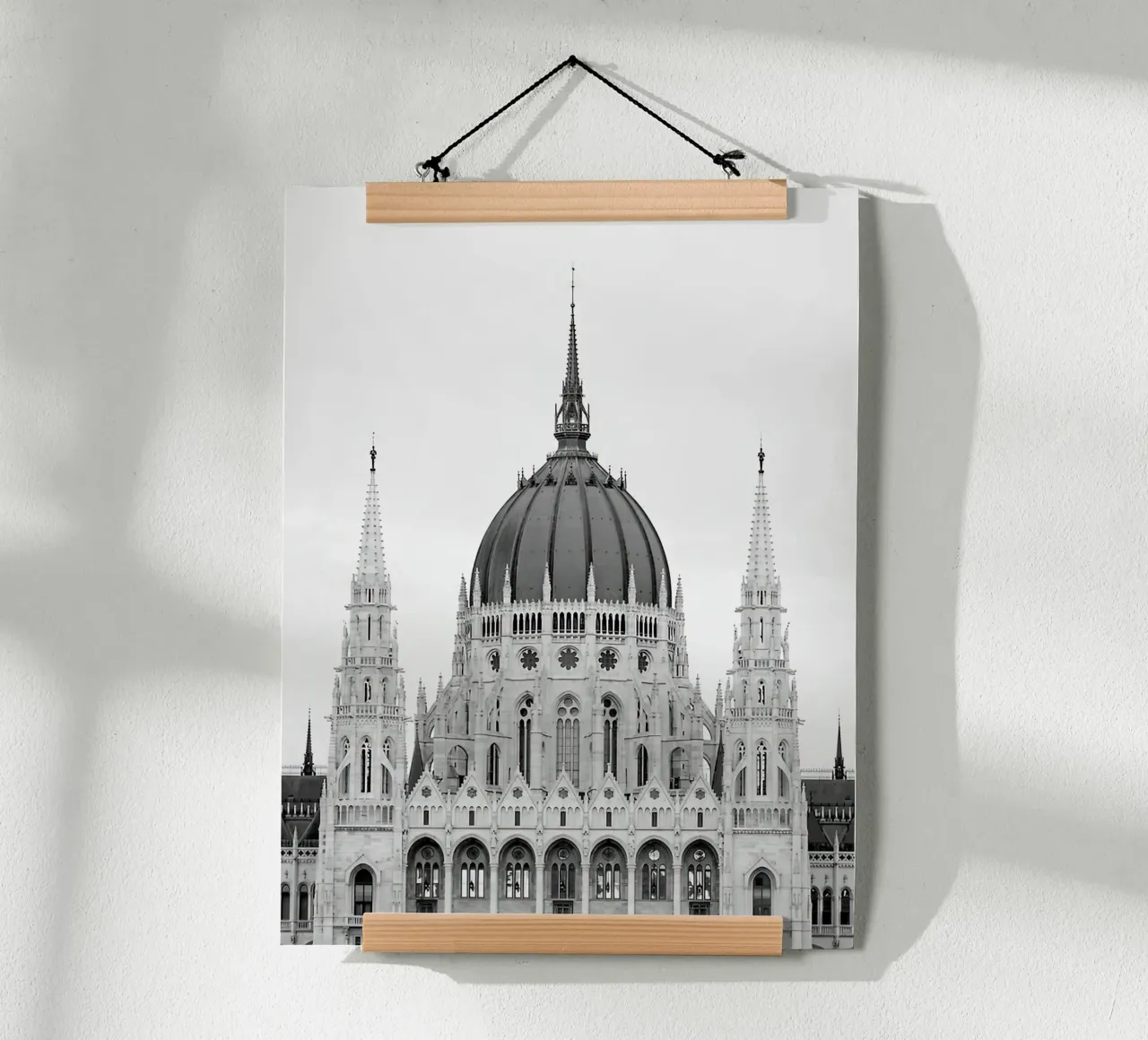 Parlamento di Budapest carta hahnemühle da Osbaldoart