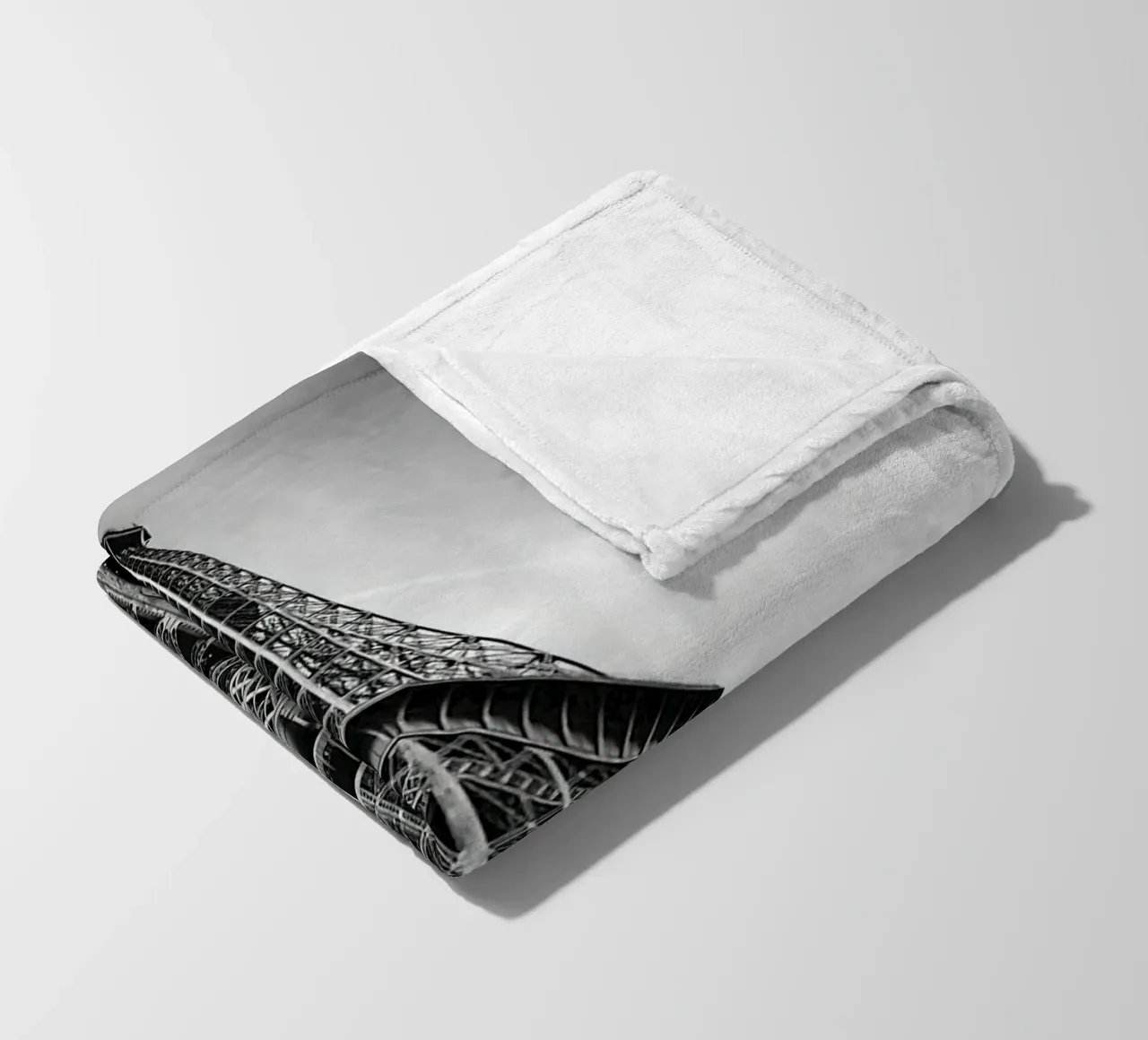 Torre Eiffel Parigi coperta in pile da Osbaldoart