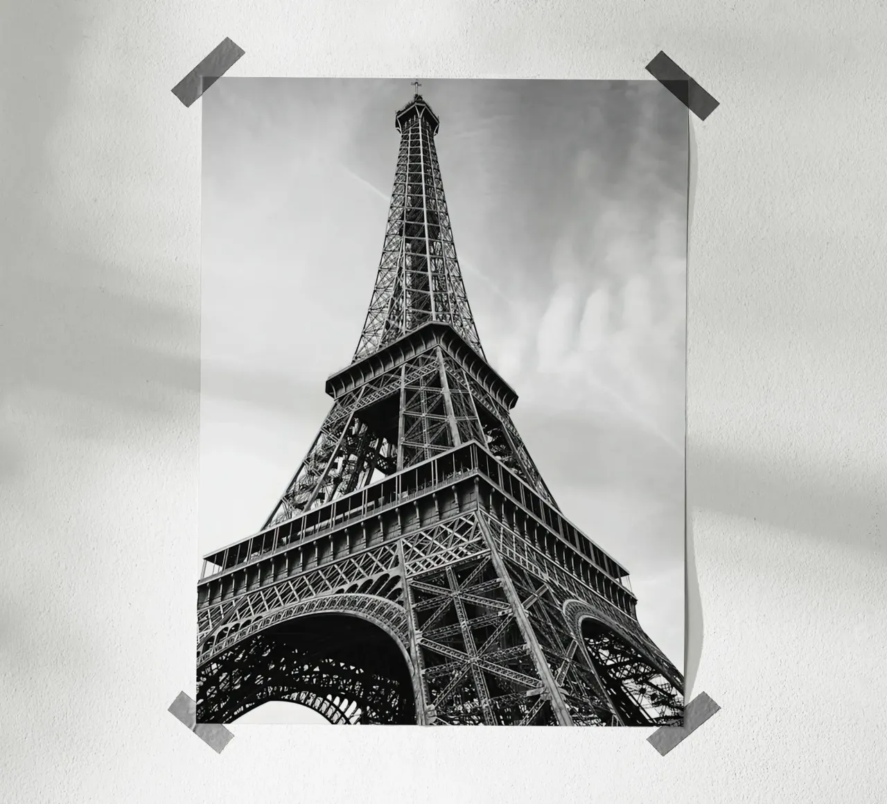 Eiffel Tower Paris Hahnemühle von Osbaldoart