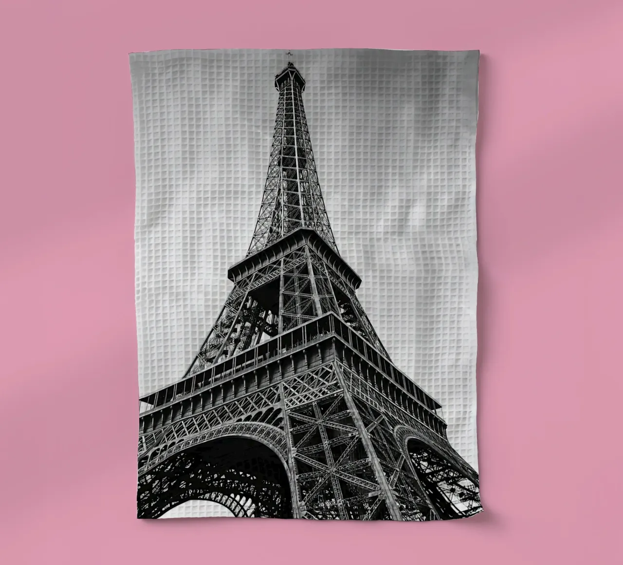 Eiffel Tower Paris Geschirrtuch von Osbaldoart