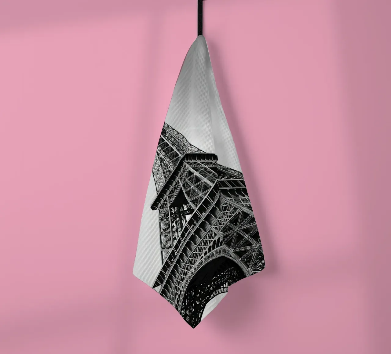 Eiffel Tower Paris Geschirrtuch von Osbaldoart