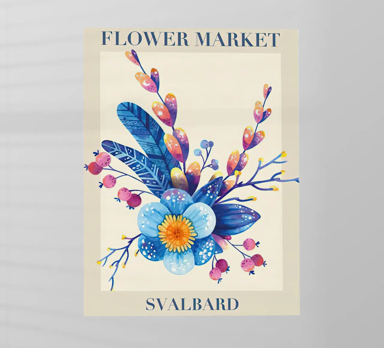 Mercato dei fiori delle Svalbard pellicola backlit da Trace Simonis Flowers
