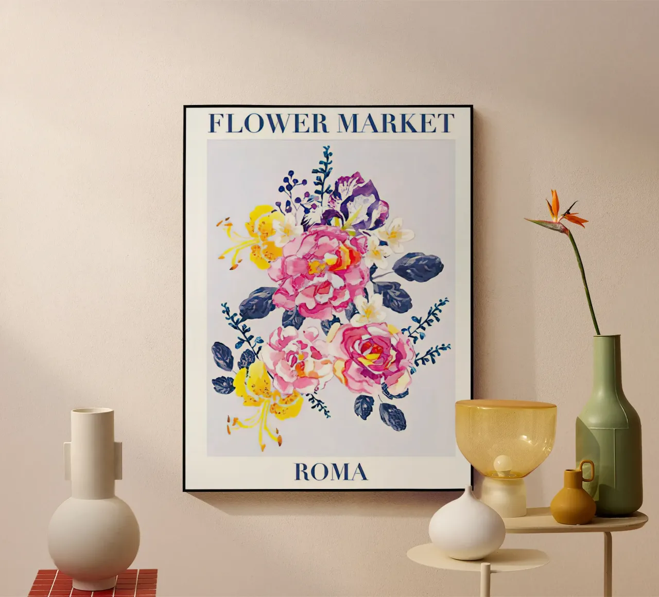 Fiore Roma plexiglass da Trace Simonis Flowers