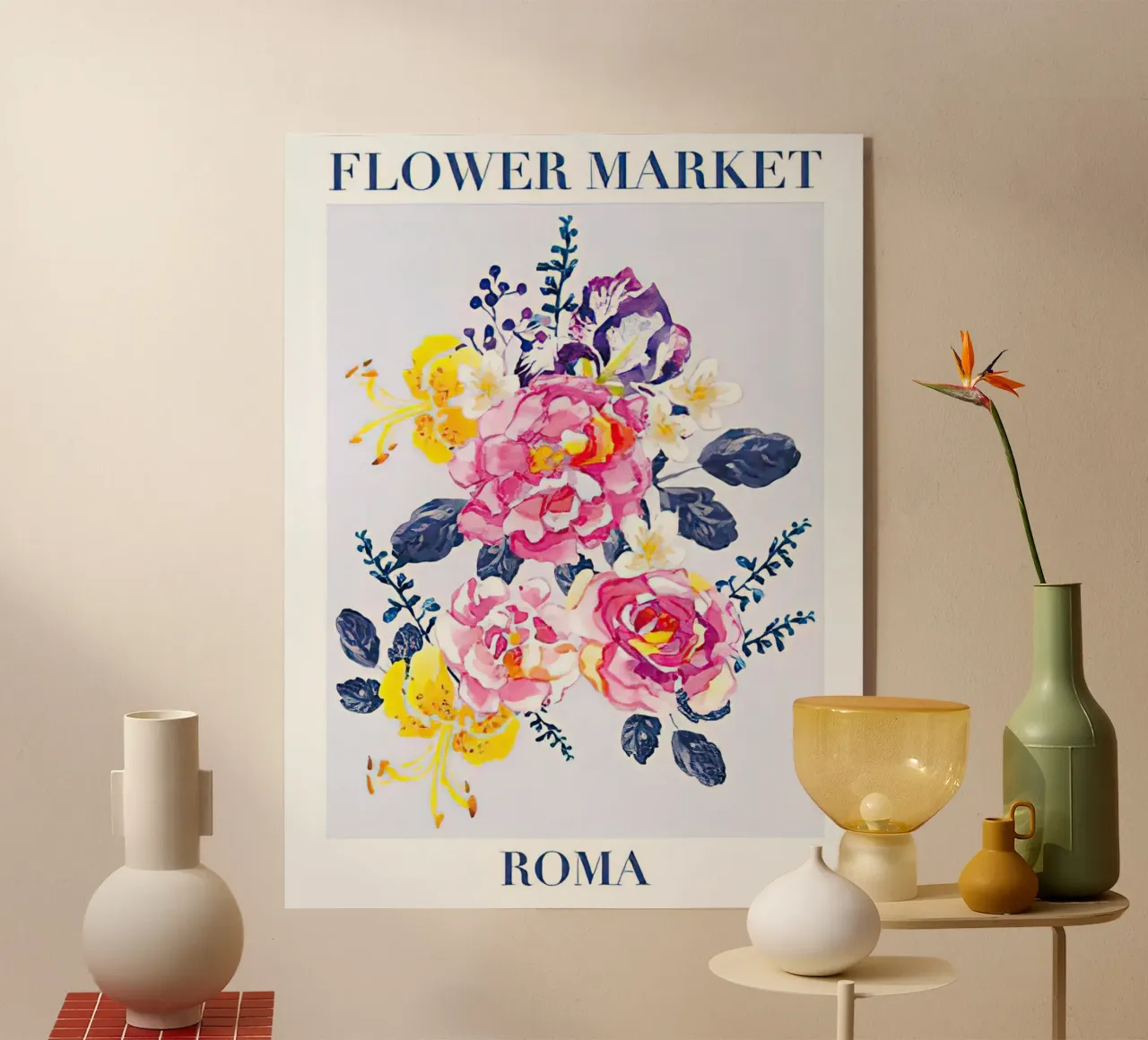 Fiore Roma plexiglass da Trace Simonis Flowers