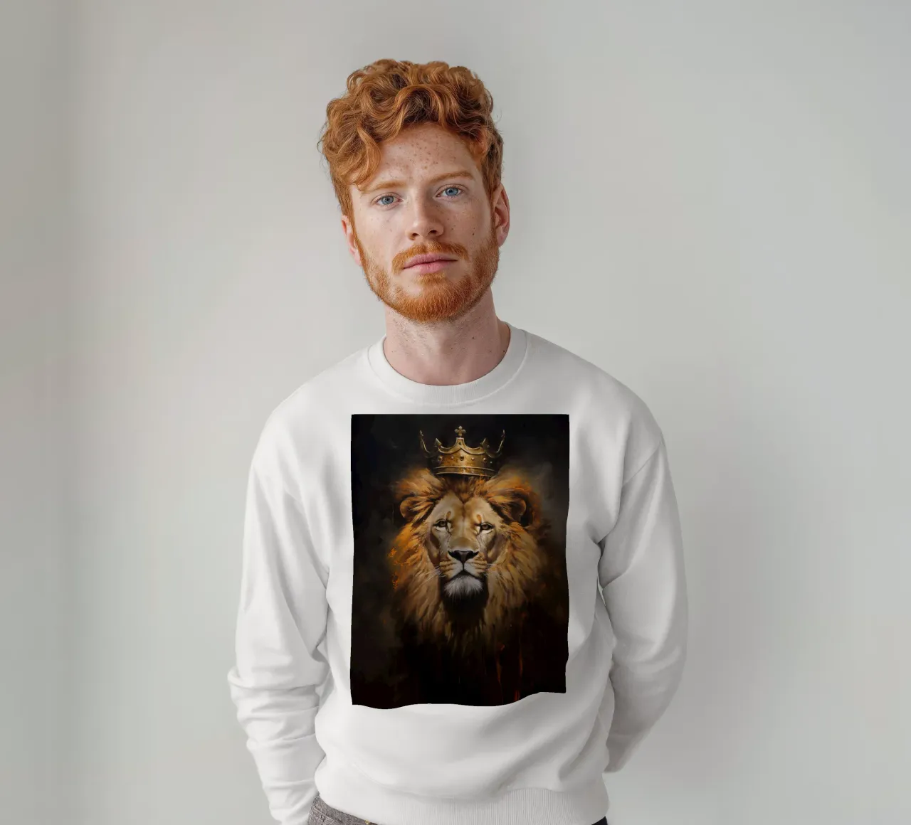 Leeuwenkoning Kroon 2 sweatshirt van Mateo