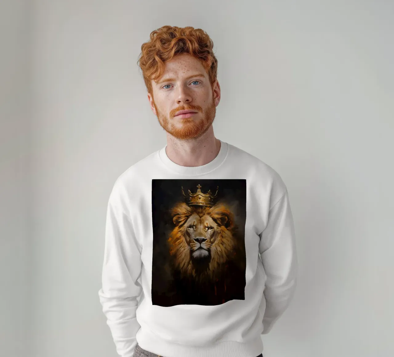Corona del Rey León 2 sudadera de Mateo