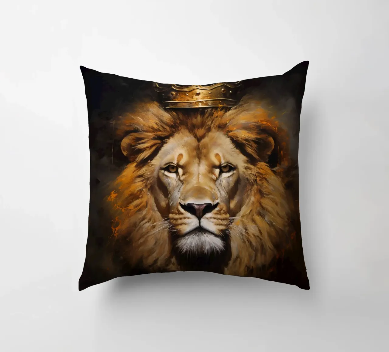 Re Leone Corona 2 cuscino da Mateo
