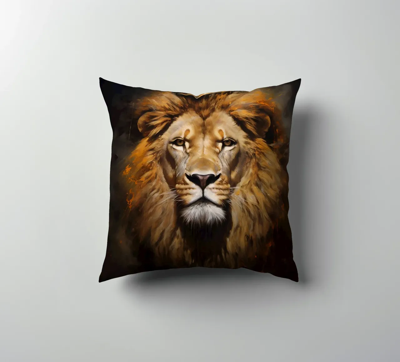 Re Leone Corona 2 cuscino da Mateo