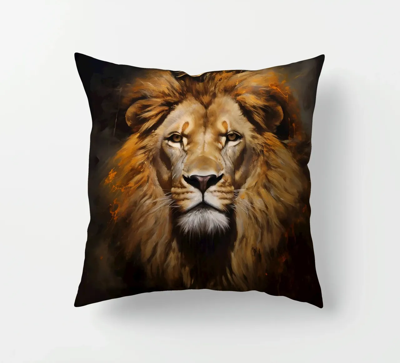 Re Leone Corona 2 cuscino da Mateo
