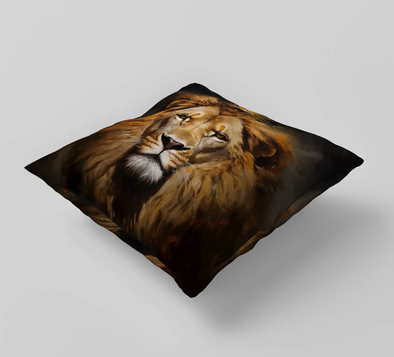 Re Leone Corona 2 cuscino da Mateo