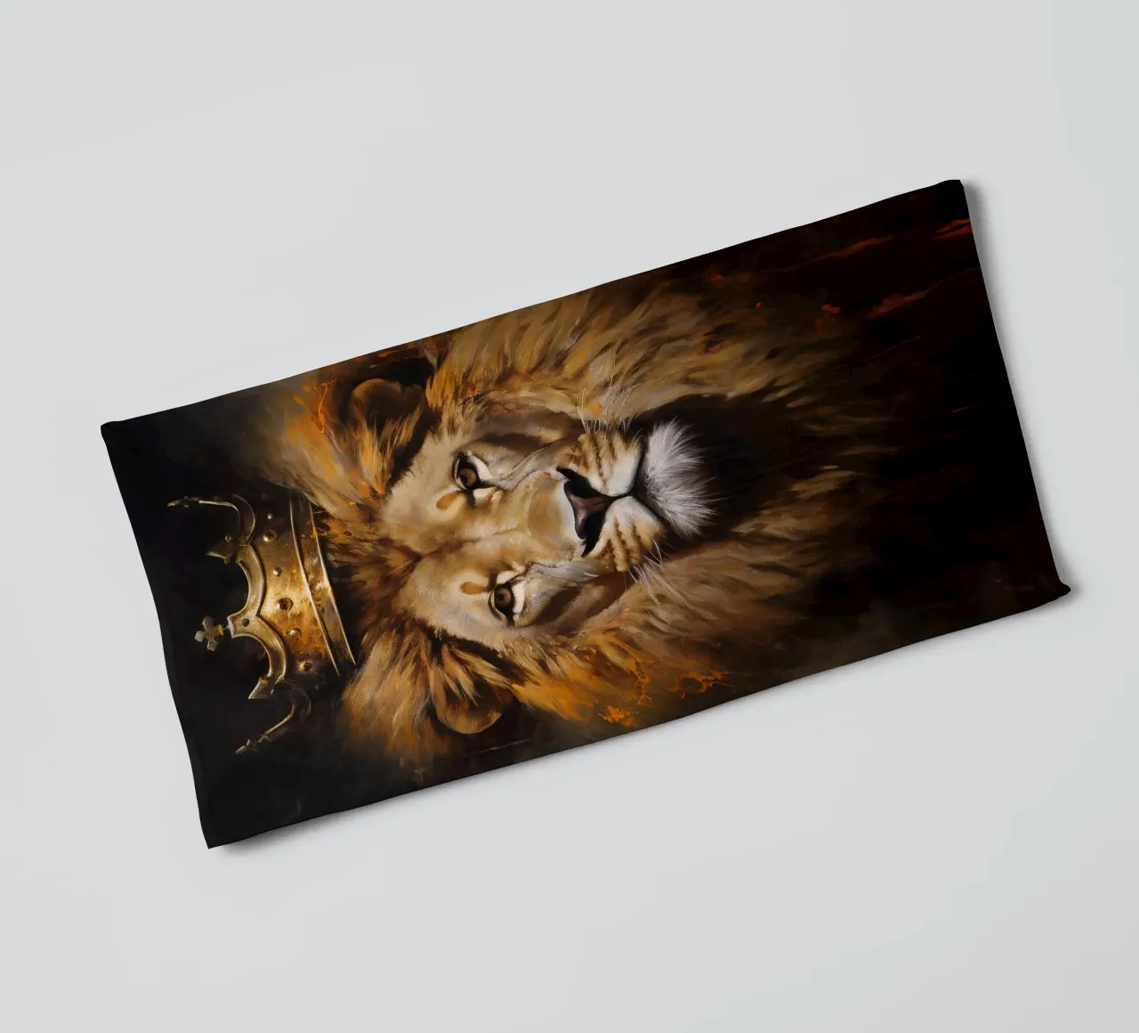 König der Löwen Krone 2 Handtuch von Mateo