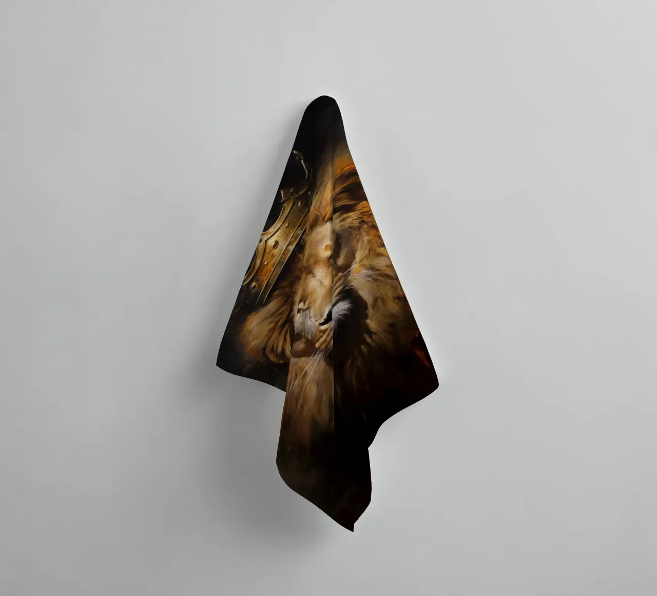 König der Löwen Krone 2 Handtuch von Mateo