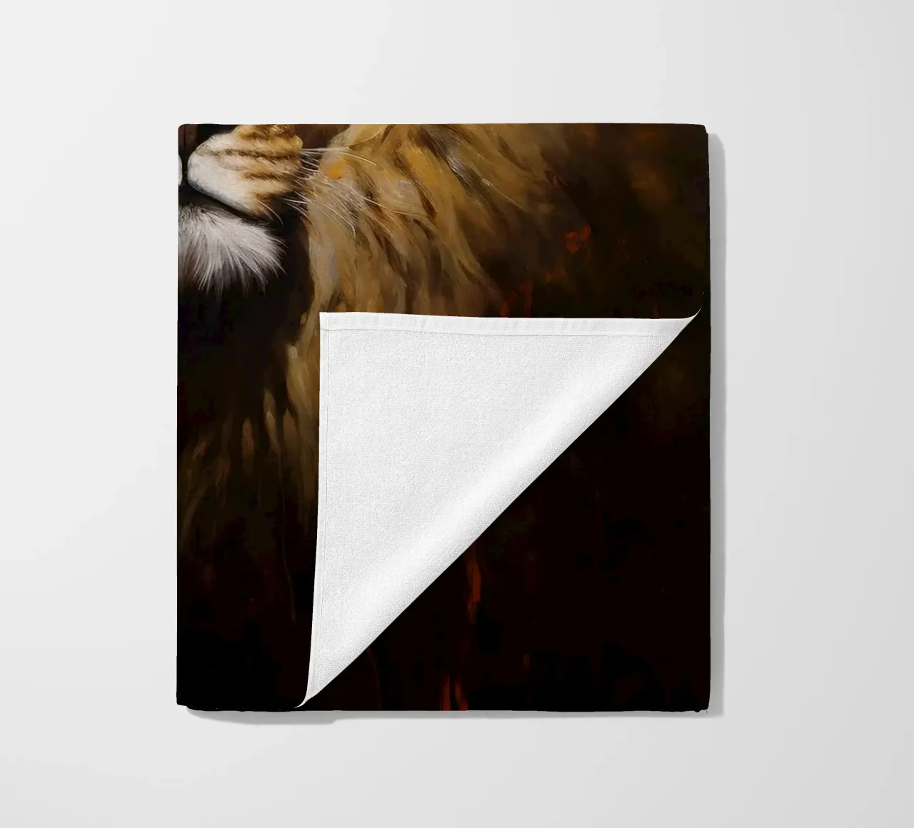 Leeuwenkoning Kroon 2 strandhanddoek van Mateo