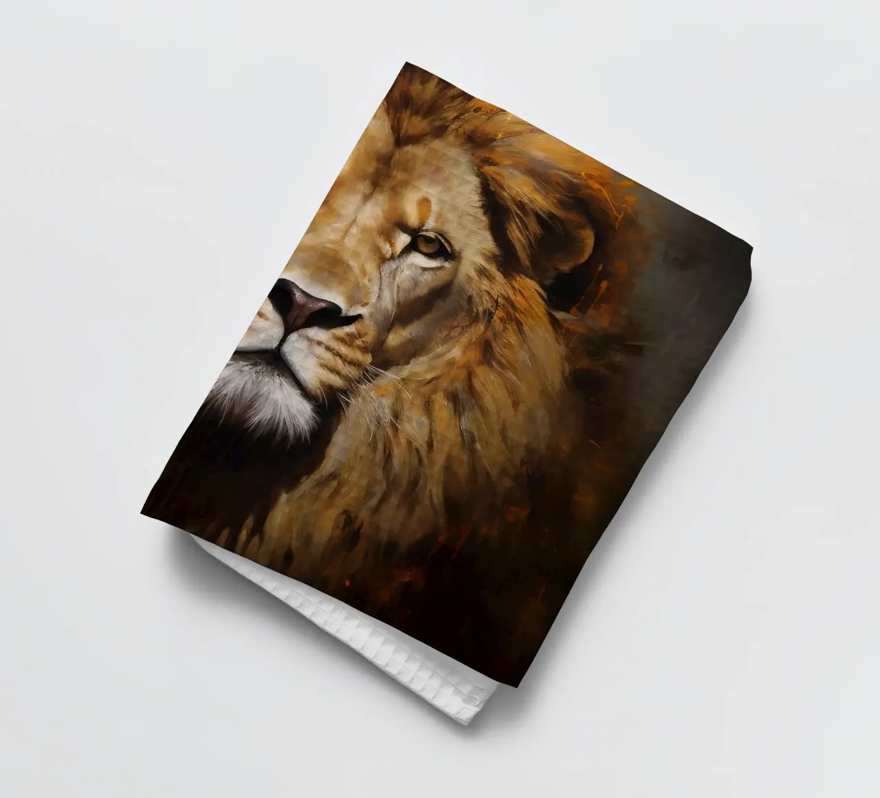 Roi Lion Crown 2 torchon de Mateo