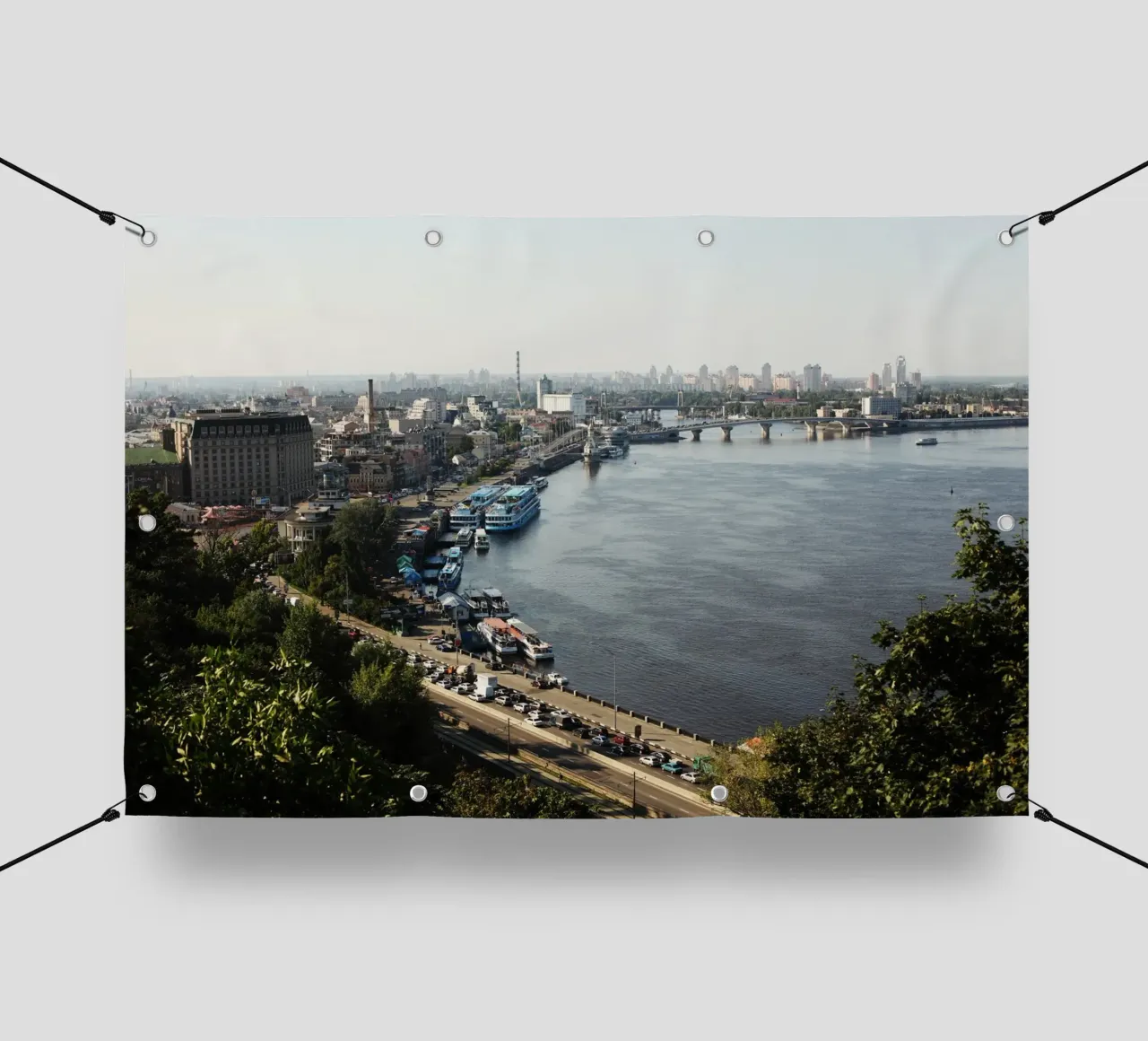 Kyiv amore mio, Ucraina telo in pvc da Simon Koy