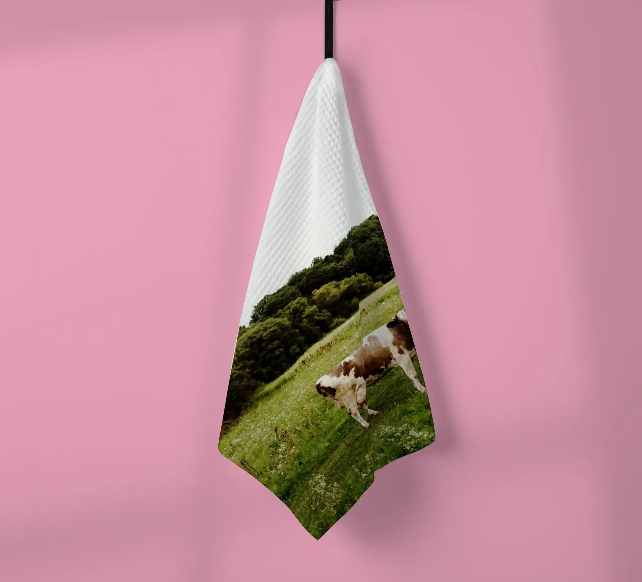 Mucca in Ucraina canovaccio da cucina da Simon Koy