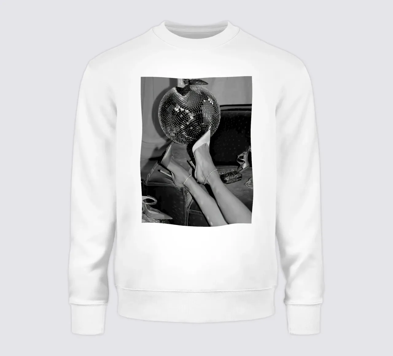 Tacchi alti Disco Bal felpa da Black And White