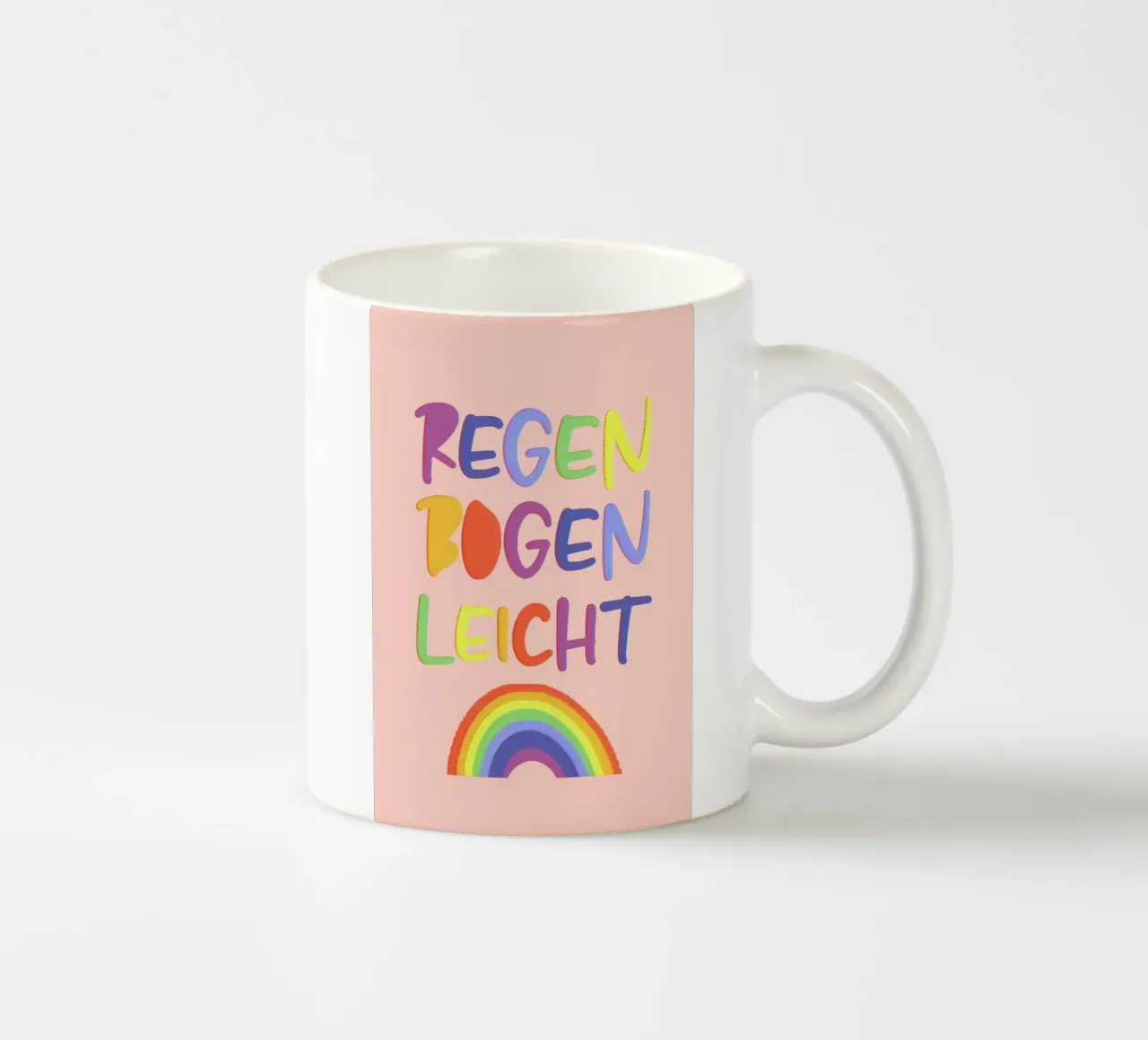 Luce arcobaleno tazza in ceramica da maramirage