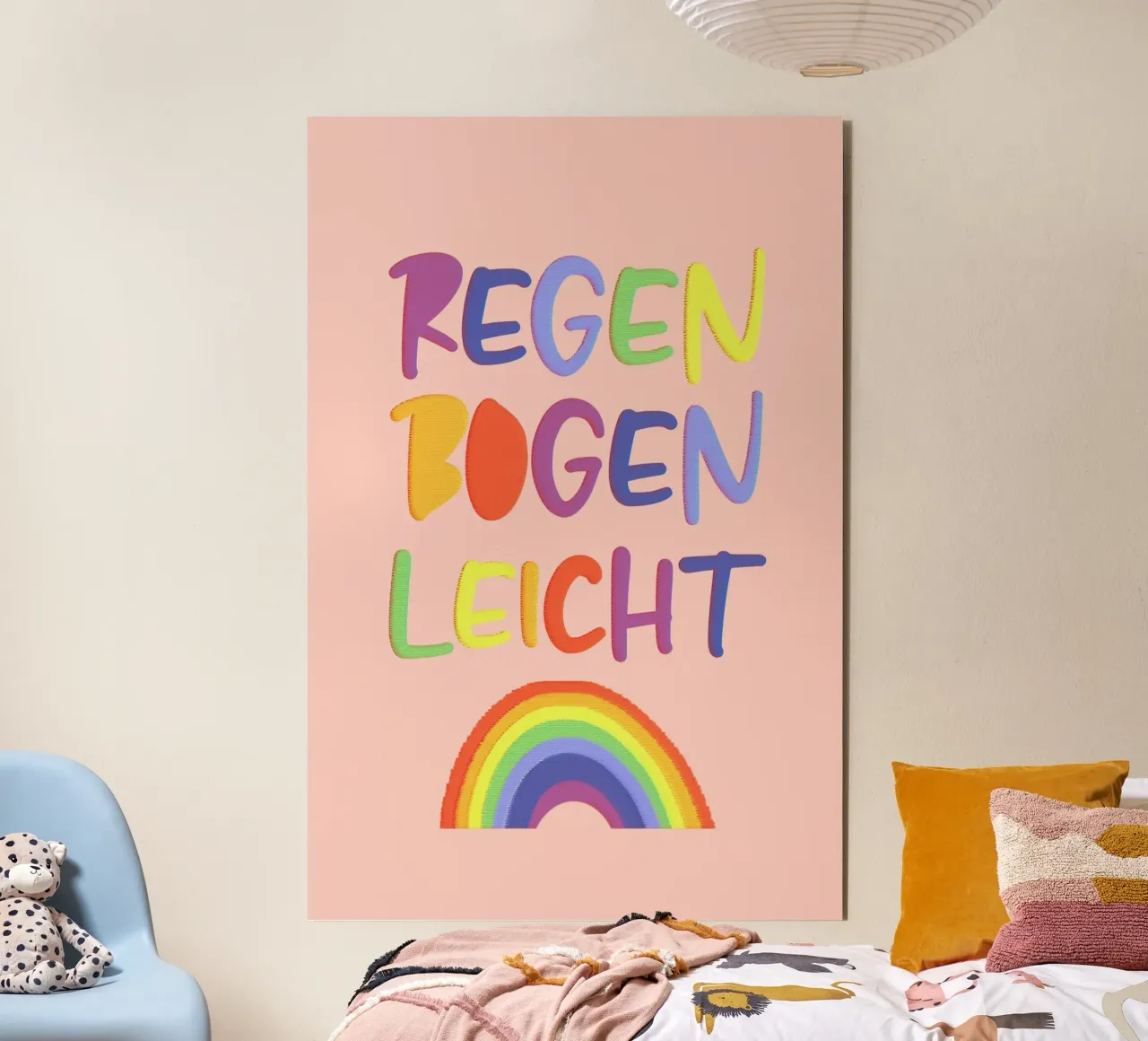 Luce arcobaleno alluminio dibond da maramirage