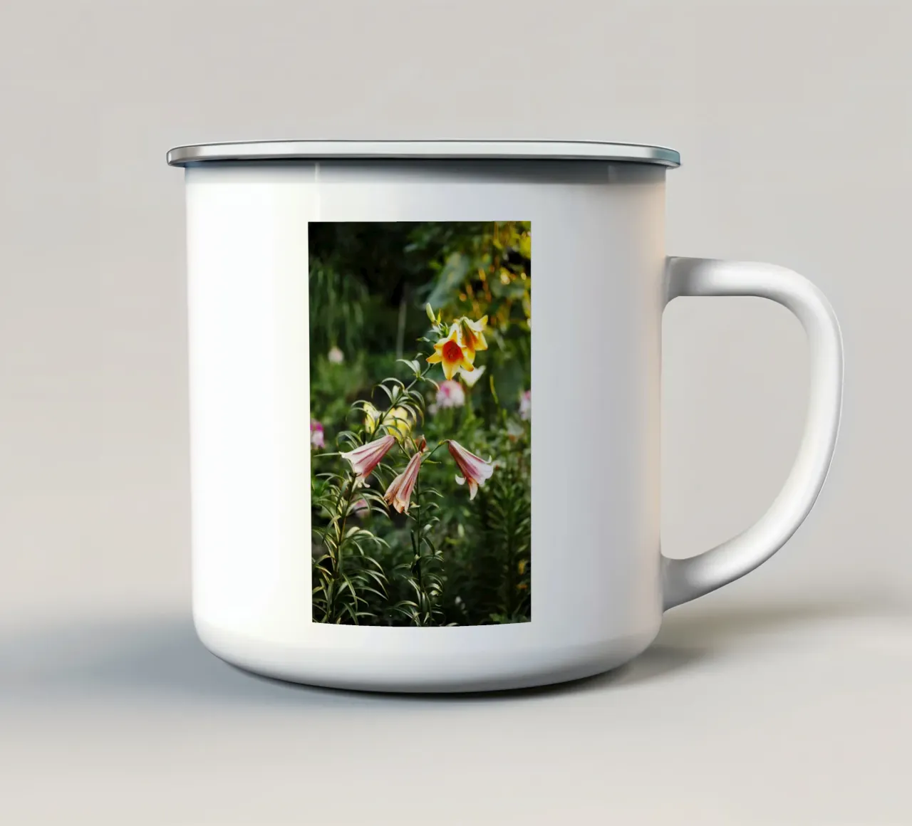 Fiori, Ucraina tazza in smalto da Simon Koy