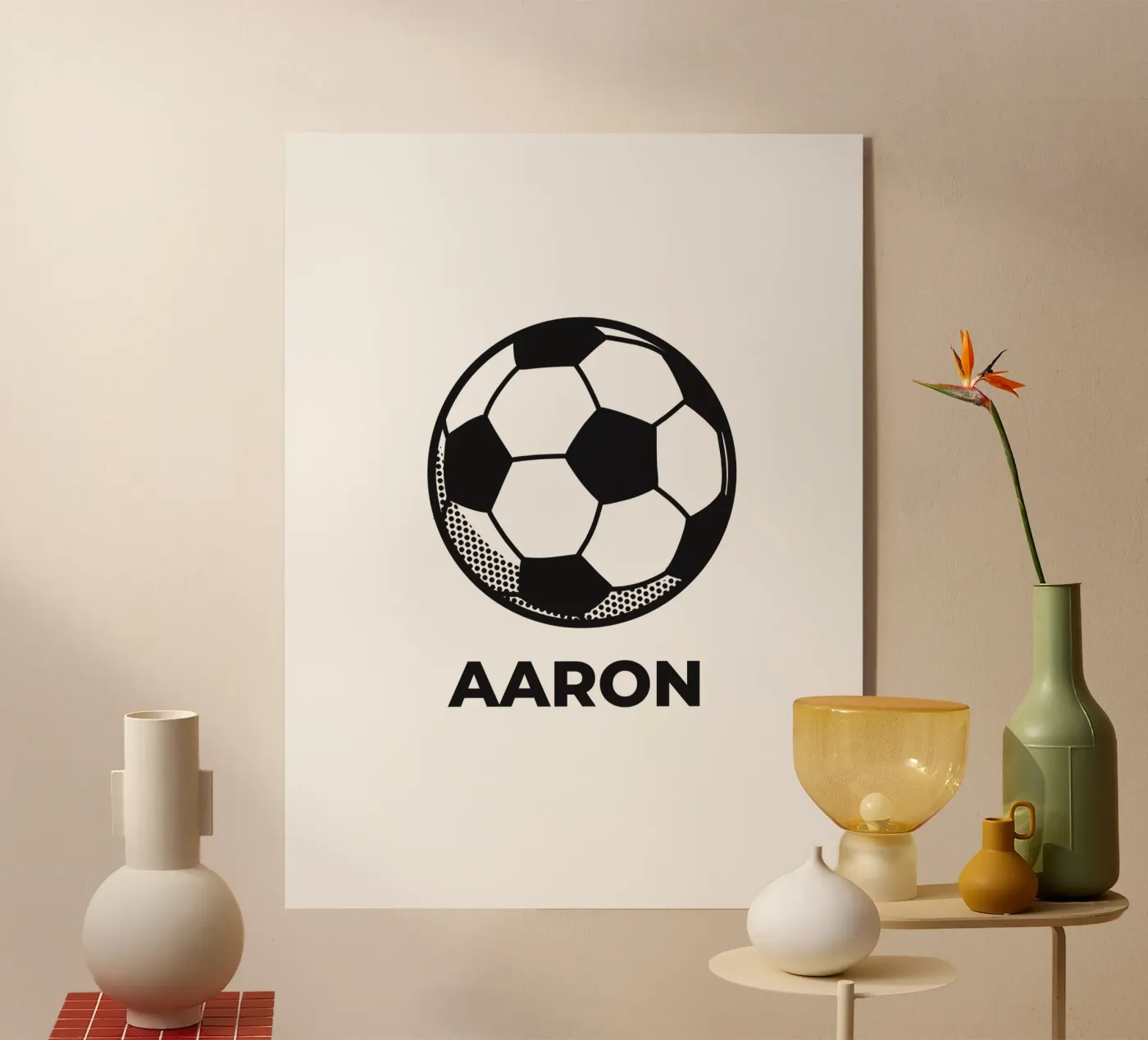 Soccer plexiglass da we line studio - design