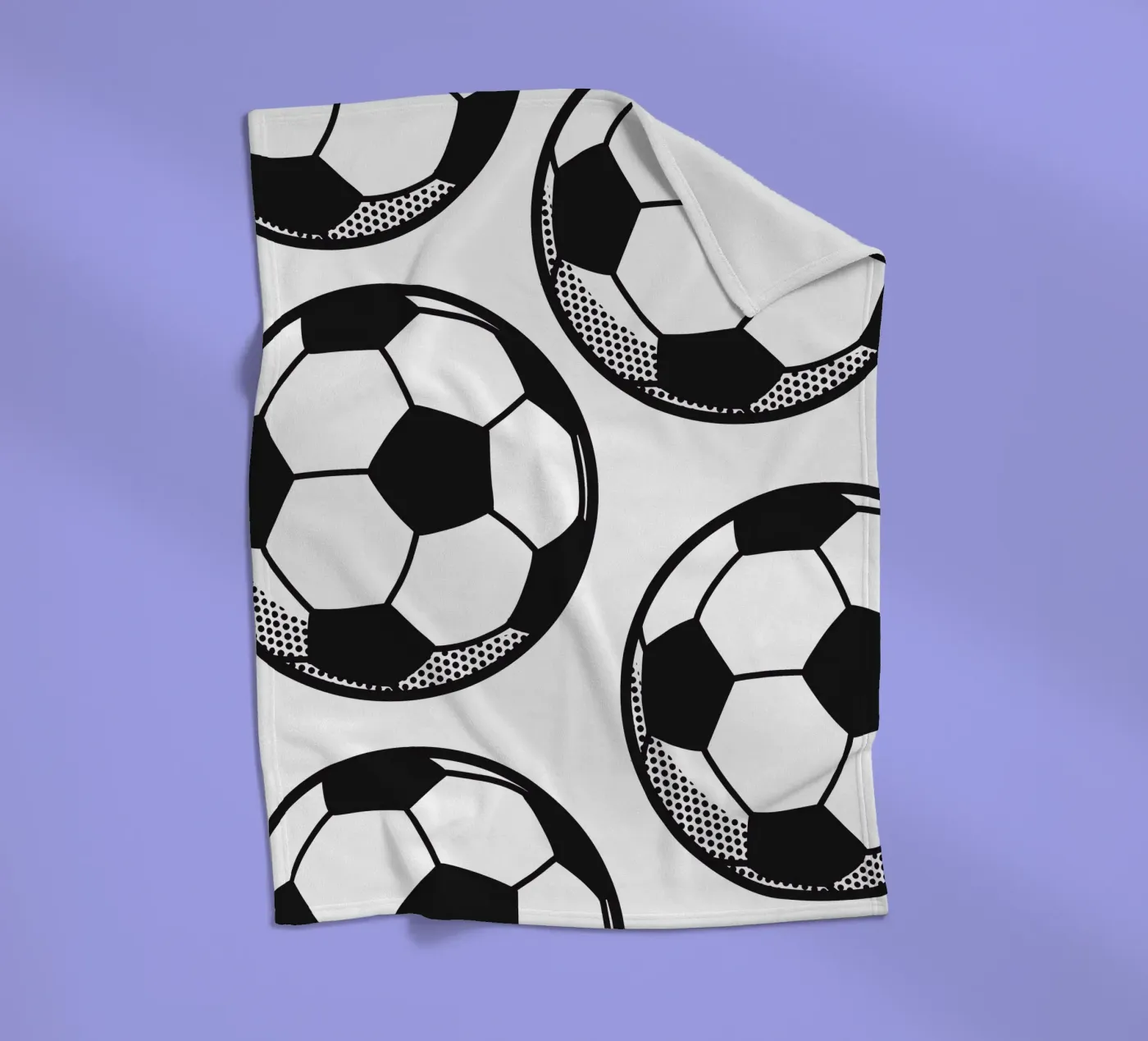 Soccer Fleecedecke von we line studio - design