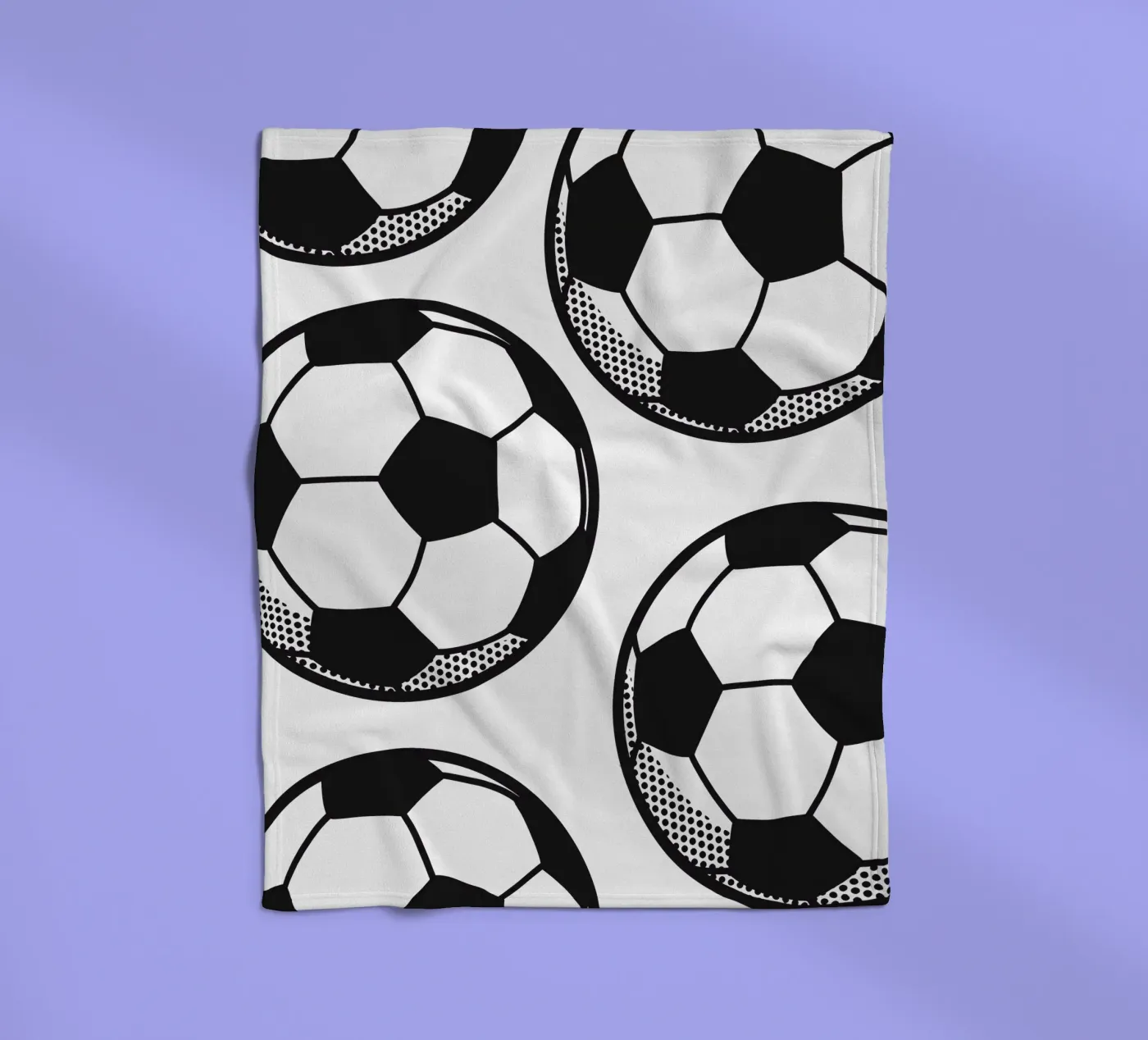 Soccer Fleecedecke von we line studio - design